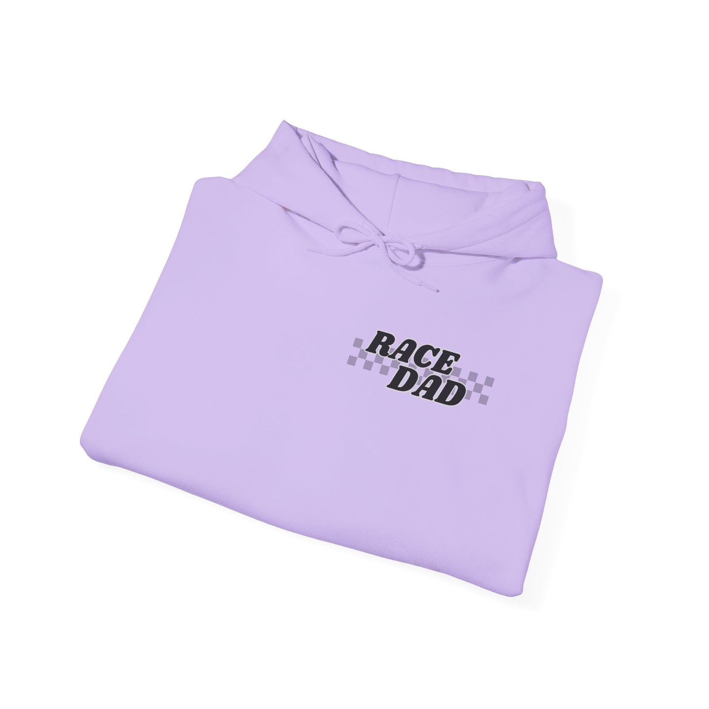 Race Dad Unisex Heavy Blend™ Hoodie - Perfect Gift for Motorbike Enthusiasts