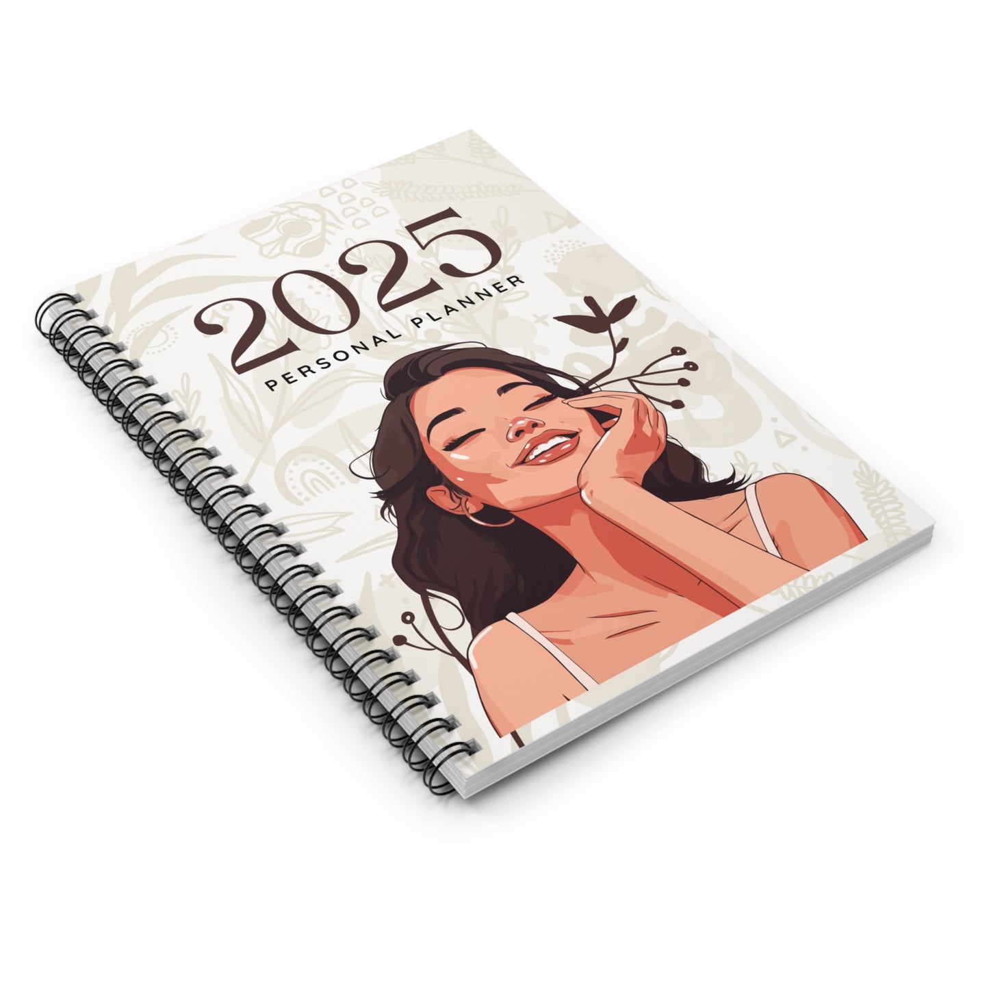 2025 Personal Planner - Inspirational Spiral Notebook for Goal Setting and Organization