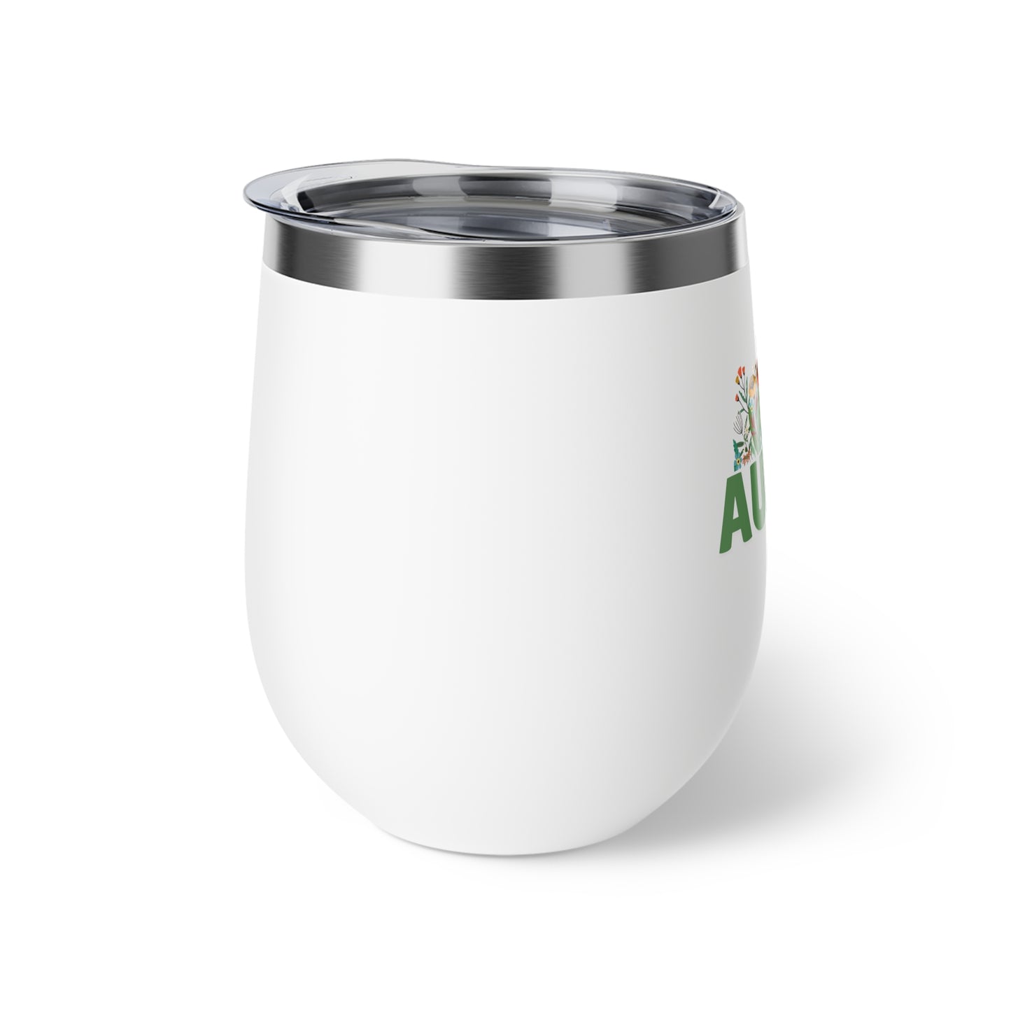 Auntie Floral Insulated Cup - 12oz Travel Mug for Special Occasions