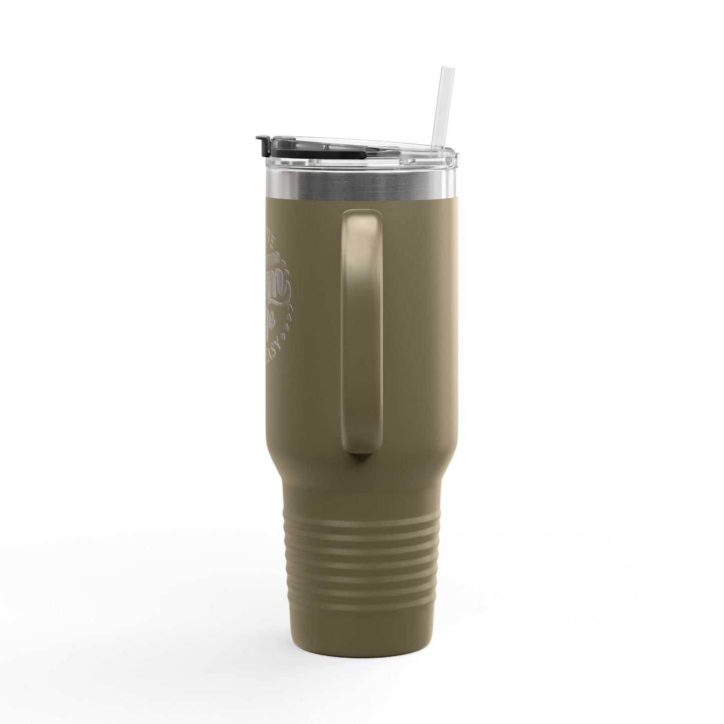 Caffeine Mom Life Insulated Travel Mug - 40oz Coffee Tumbler