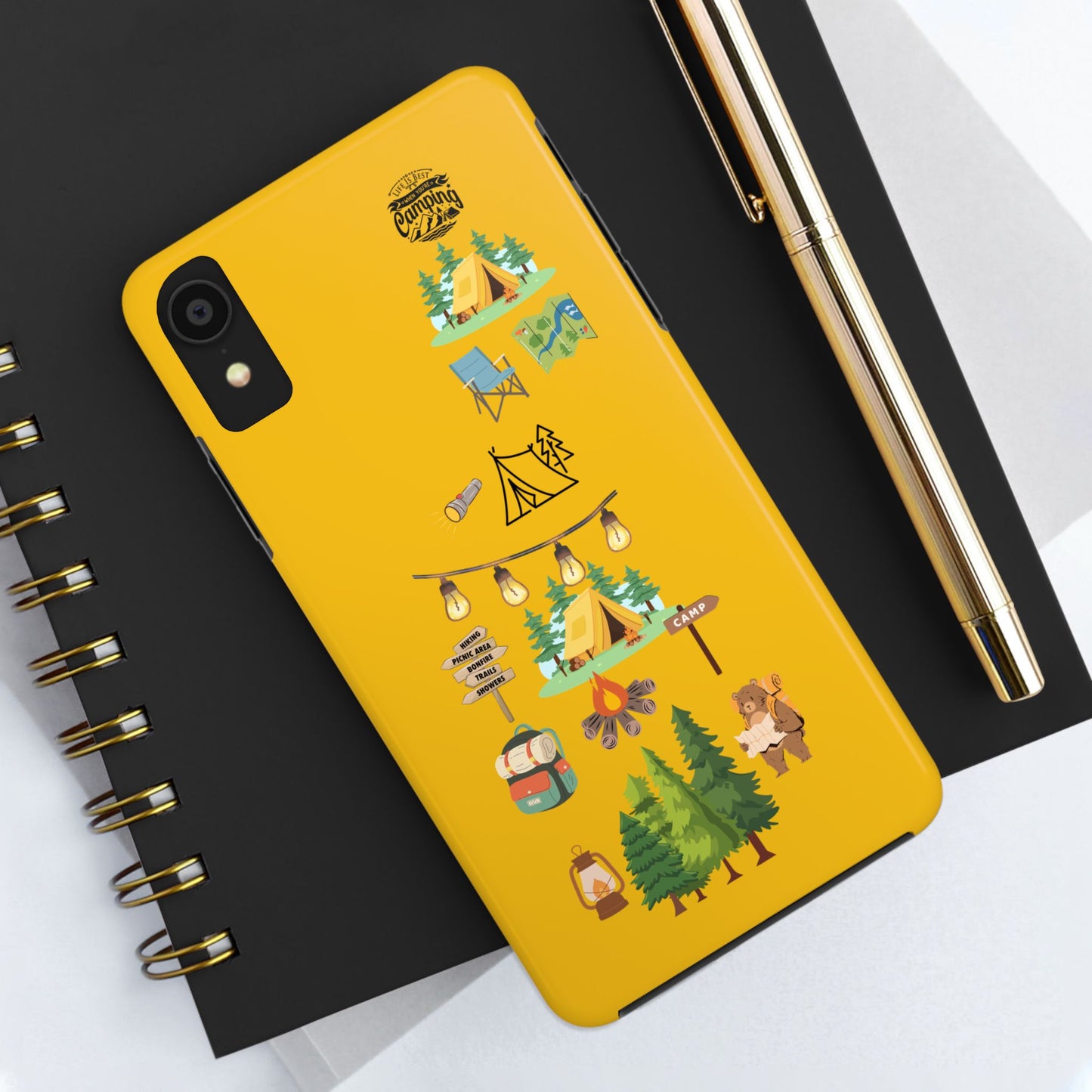 Adventure Vibe Tough Phone Case with Nature Designs