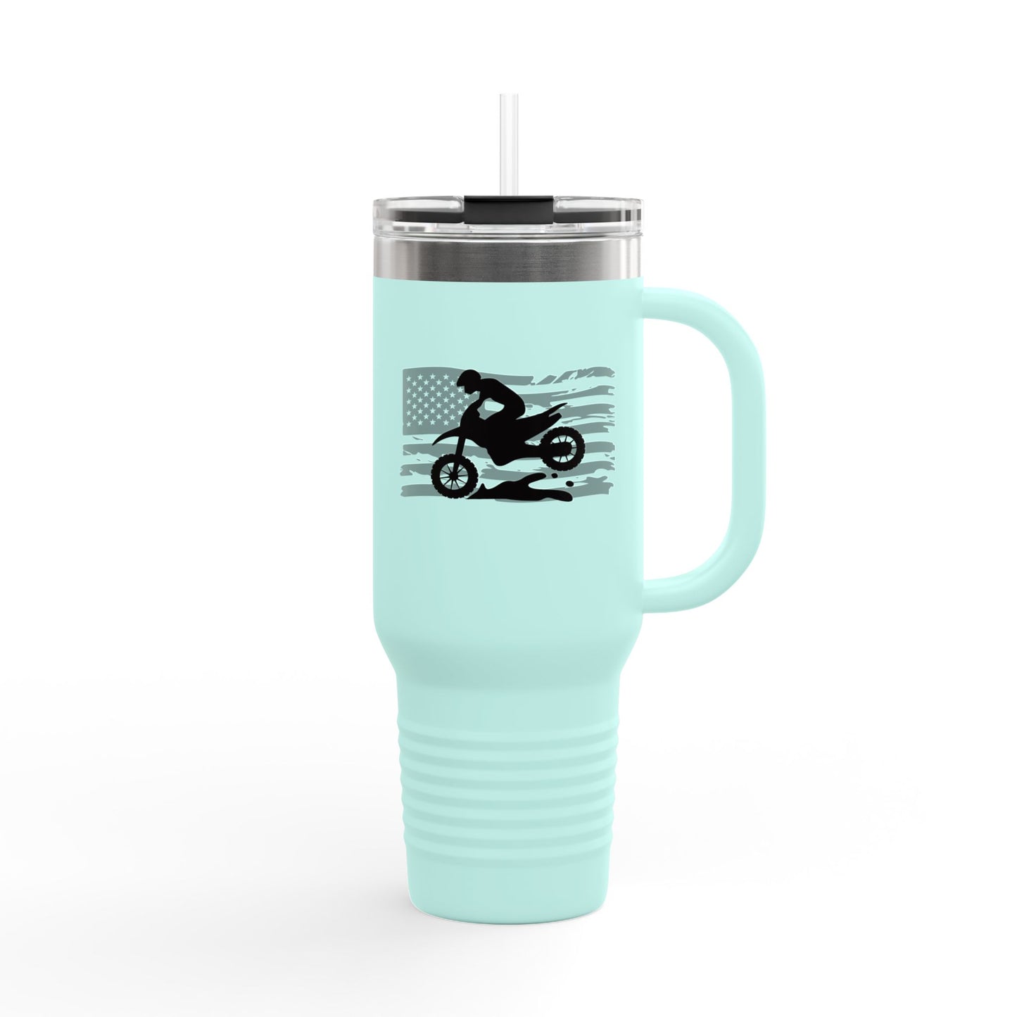 America Moto Insulated Travel Mug - 40oz