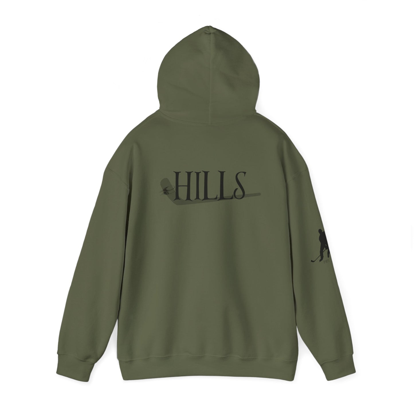 * Custom * Hockey Papa Hooded Sweatshirt - Unisex Heavy Blend