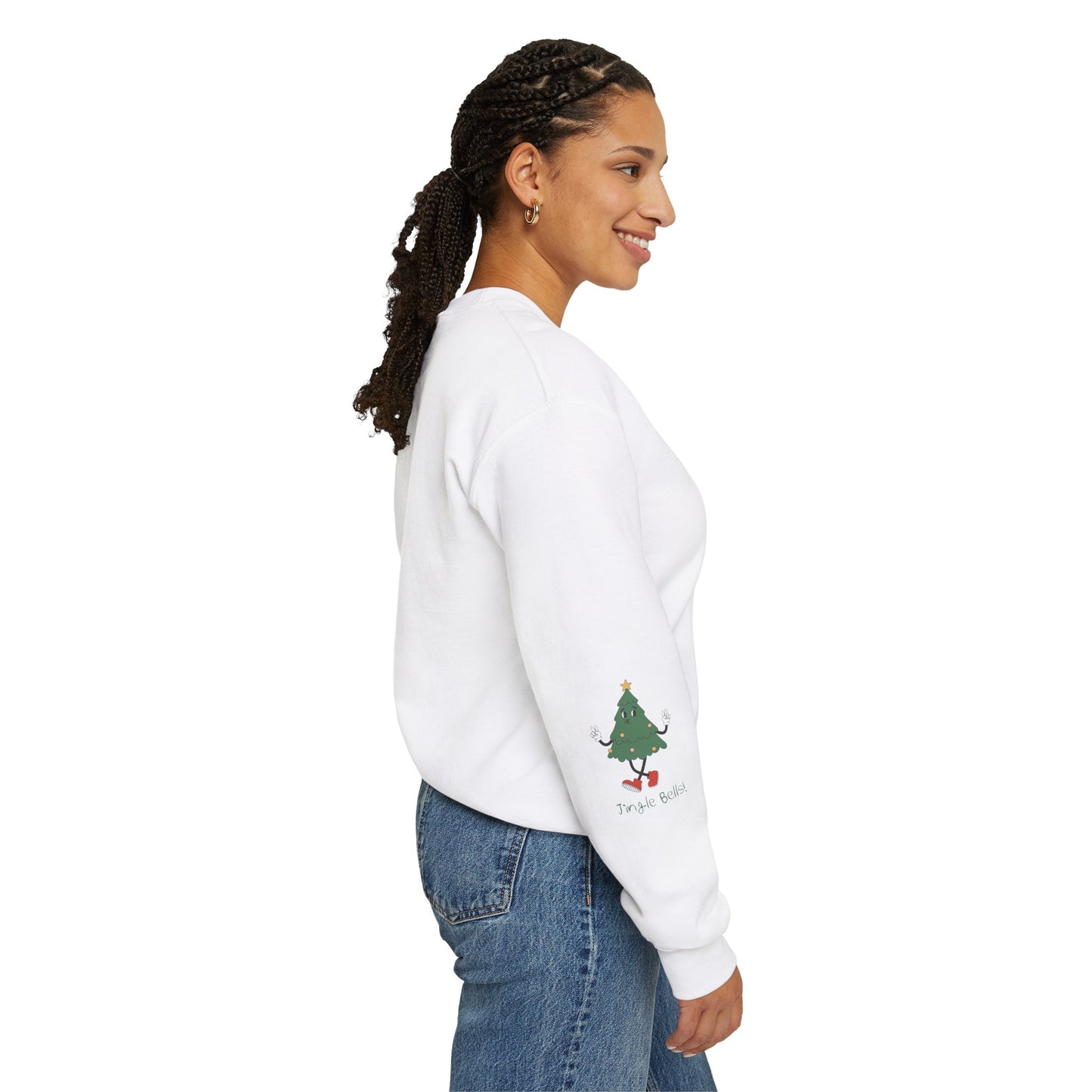 Festive 'Ho Ho Ho!' Unisex Heavy Blend™ Crewneck Sweatshirt