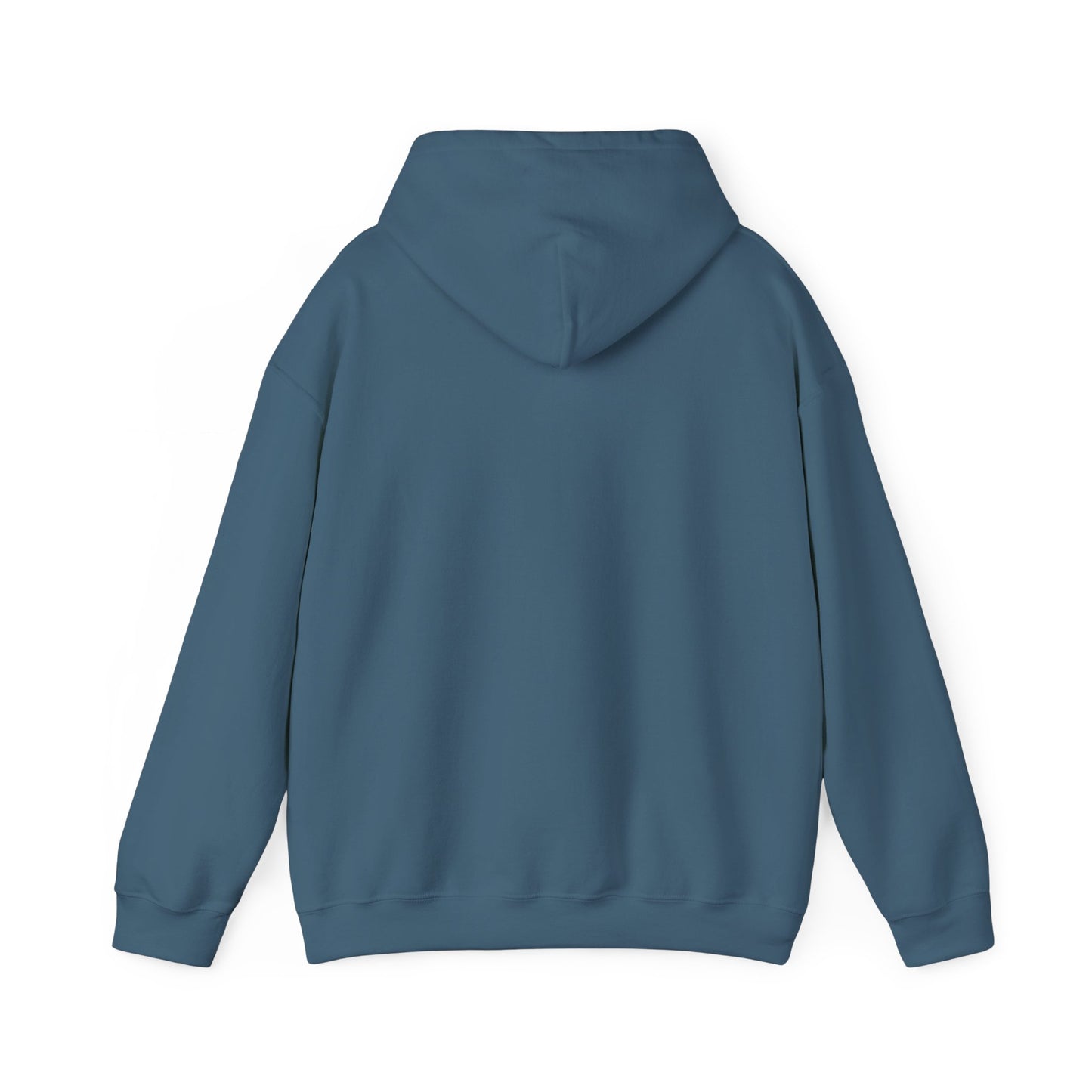 Unisex Heavy Blend™ Hooded Sweatshirt - Minimalist Design with Cross Logo