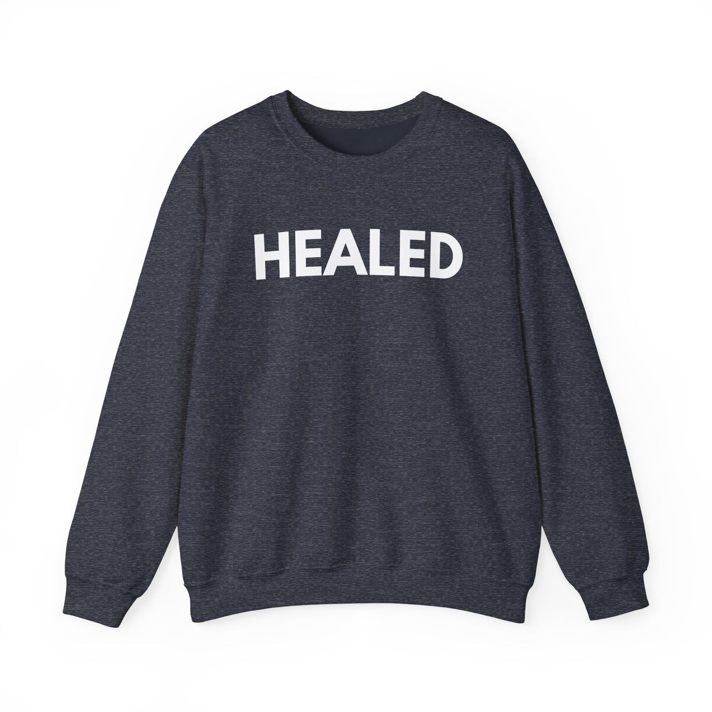 Healed Godly Unisex Heavy Blend™ Crewneck Sweatshirt - Perfect for Wellness and Self-Care