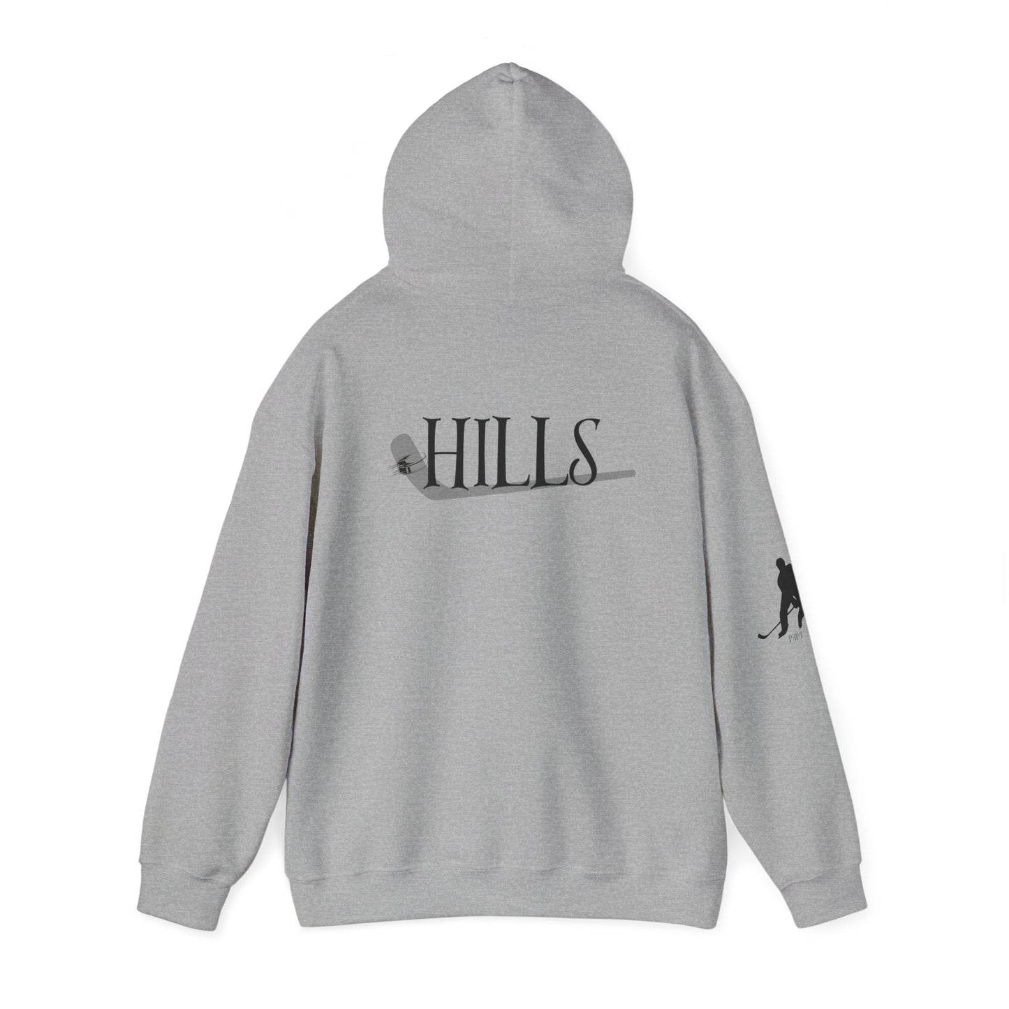 * Custom * Hockey Papa Hooded Sweatshirt - Unisex Heavy Blend