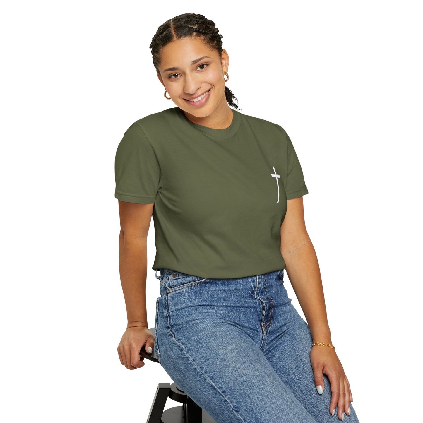 Trust in the Lord Design Unisex Garment-Dyed T-shirt