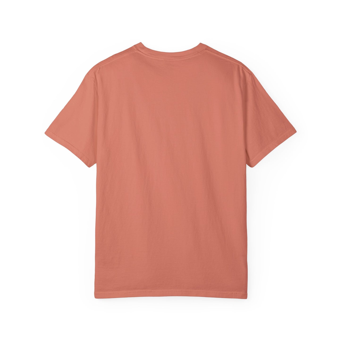 Botanical Print Unisex Garment-Dyed T-Shirt - Casual Floral Graphic Tee