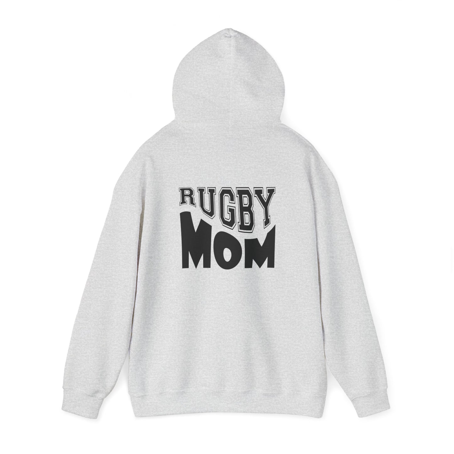 Rugby Mom Hoodie - Unisex Heavy Blend™ - Perfect Gift for Sports Moms