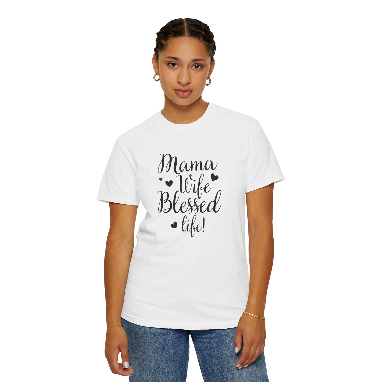 Mama Wife Blessed Life T-Shirt