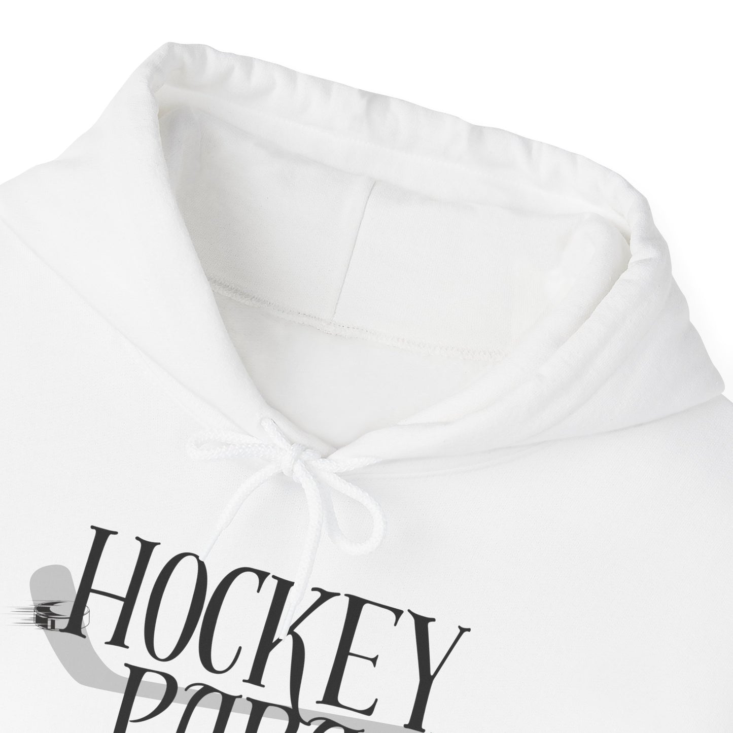 * Custom * Hockey Papa Hooded Sweatshirt - Unisex Heavy Blend