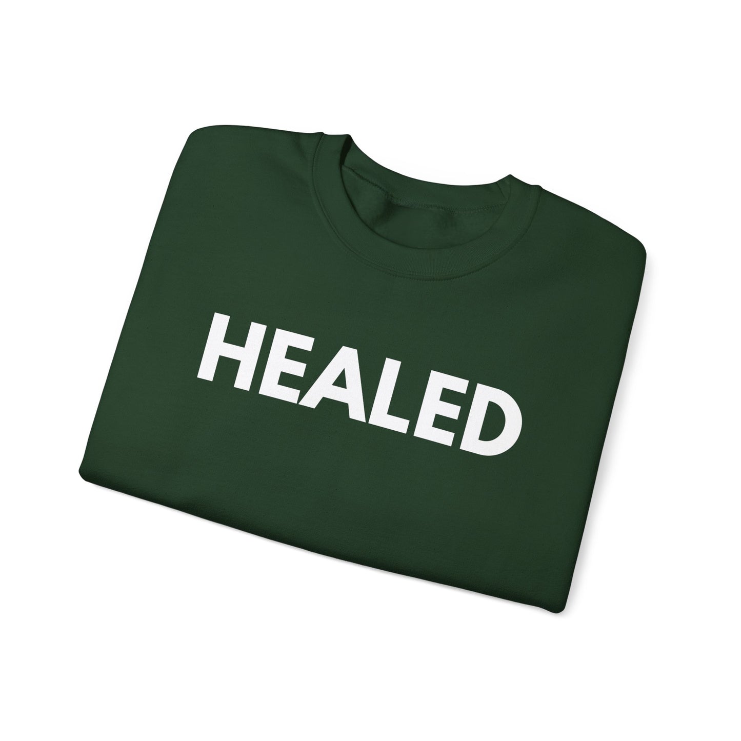 Healed Godly Unisex Heavy Blend™ Crewneck Sweatshirt - Perfect for Wellness and Self-Care