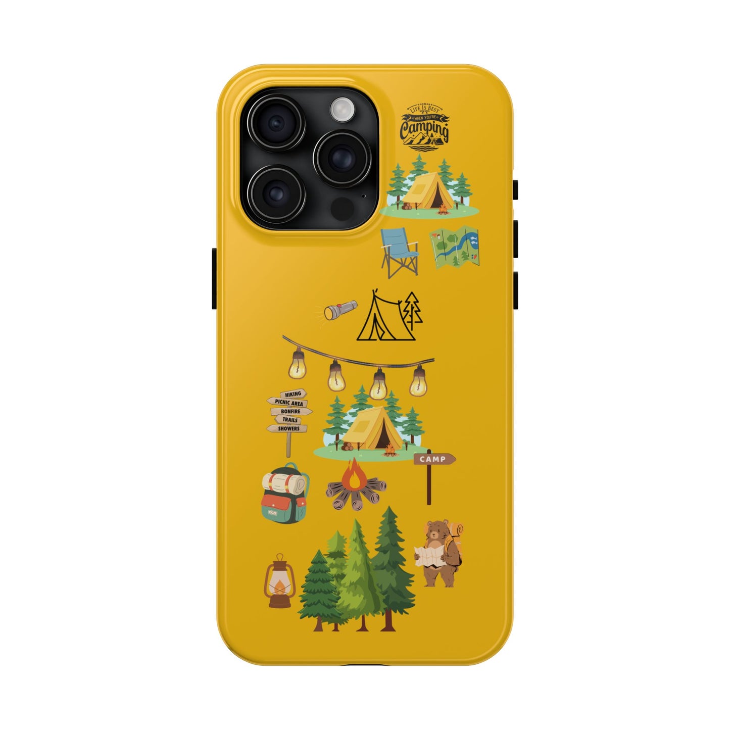 Adventure Vibe Tough Phone Case with Nature Designs
