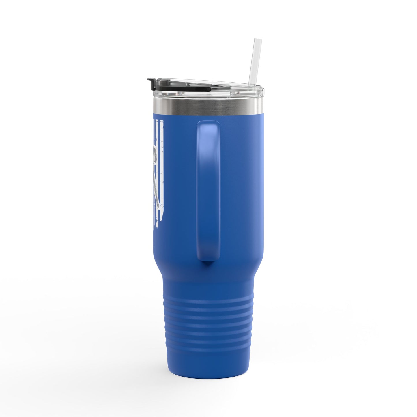 ***CUSTOM*** Patriotic Insulated Travel Mug - 40oz with Vintage Design for Sports Enthusiasts