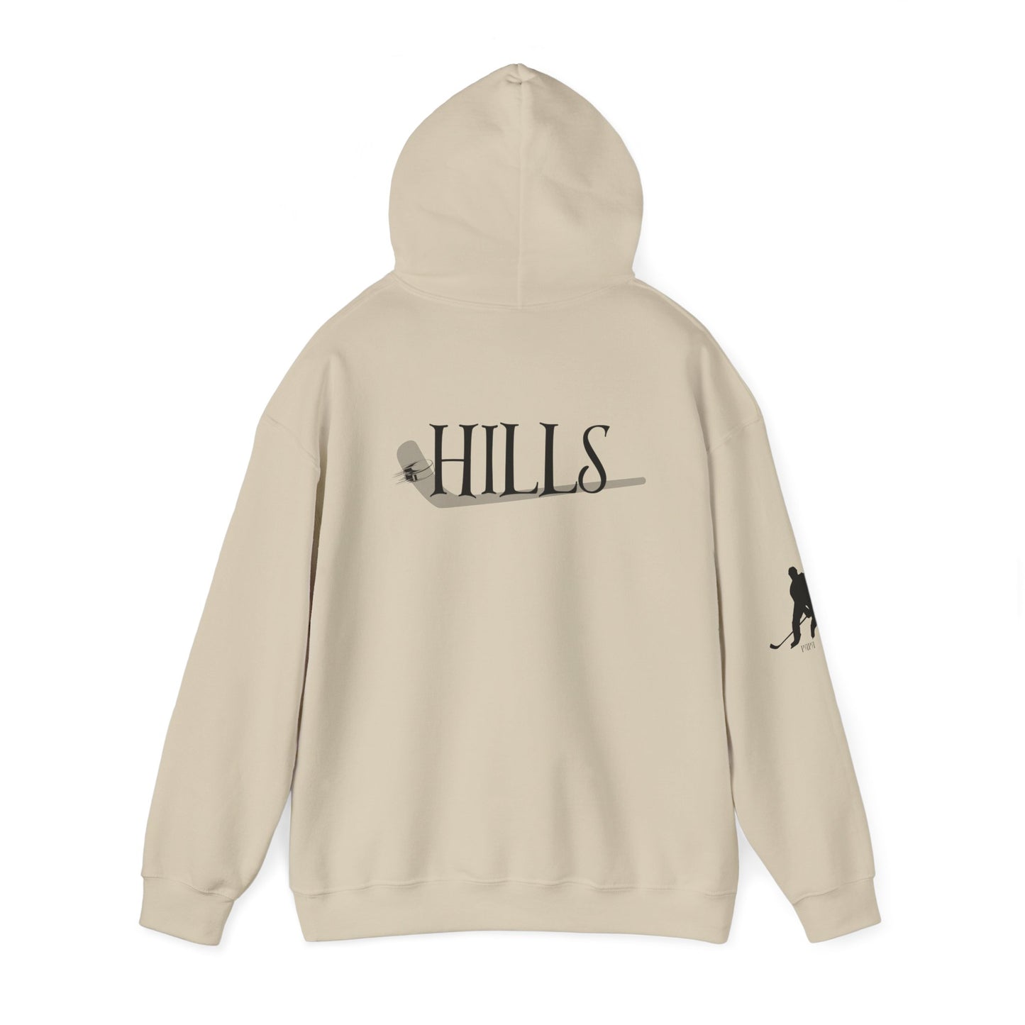 * Custom * Hockey Papa Hooded Sweatshirt - Unisex Heavy Blend