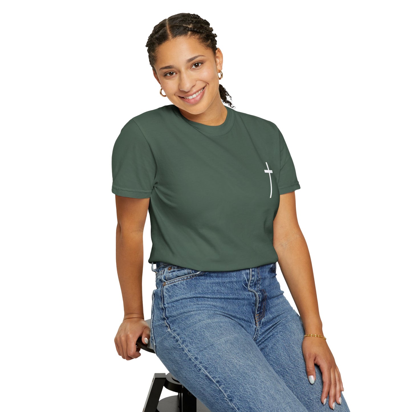 Trust in the Lord Design Unisex Garment-Dyed T-shirt