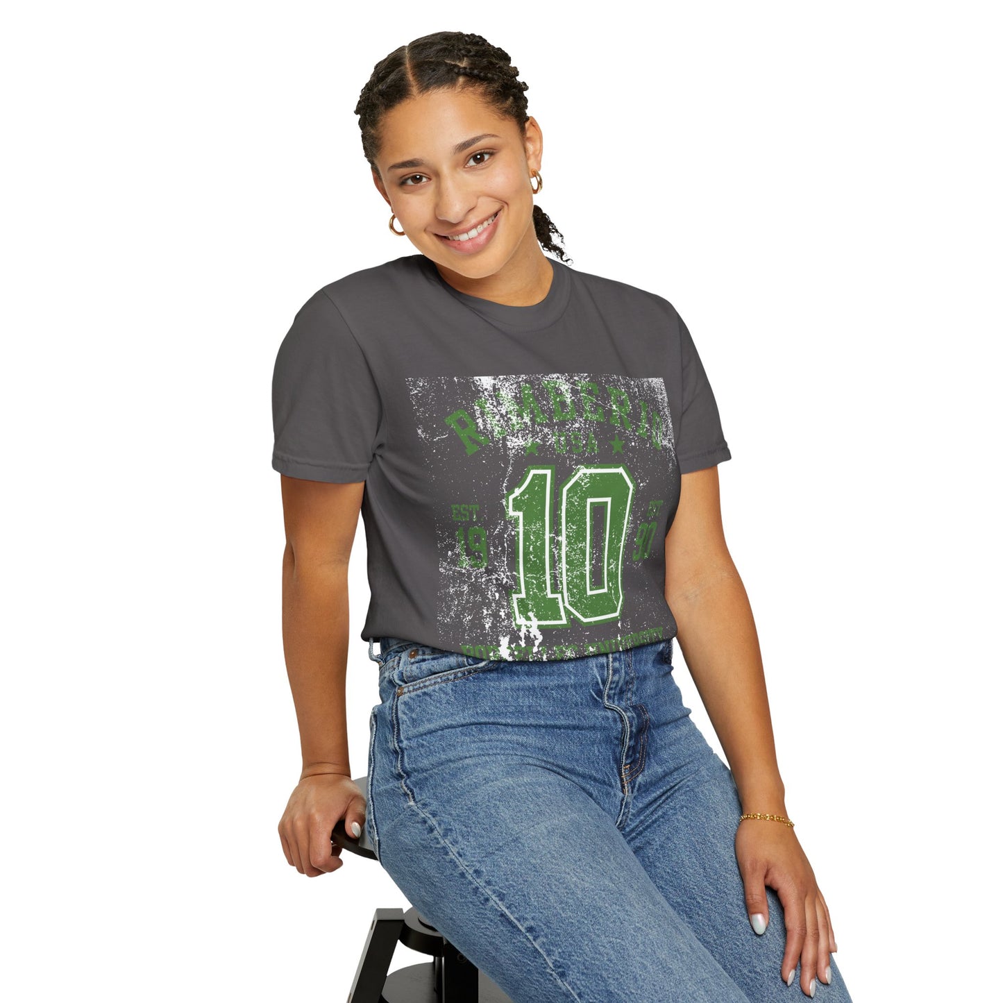 Vintage Varsity T-Shirt - RIMEERIO 10 BORELLEC UNIVERSITY Unisex