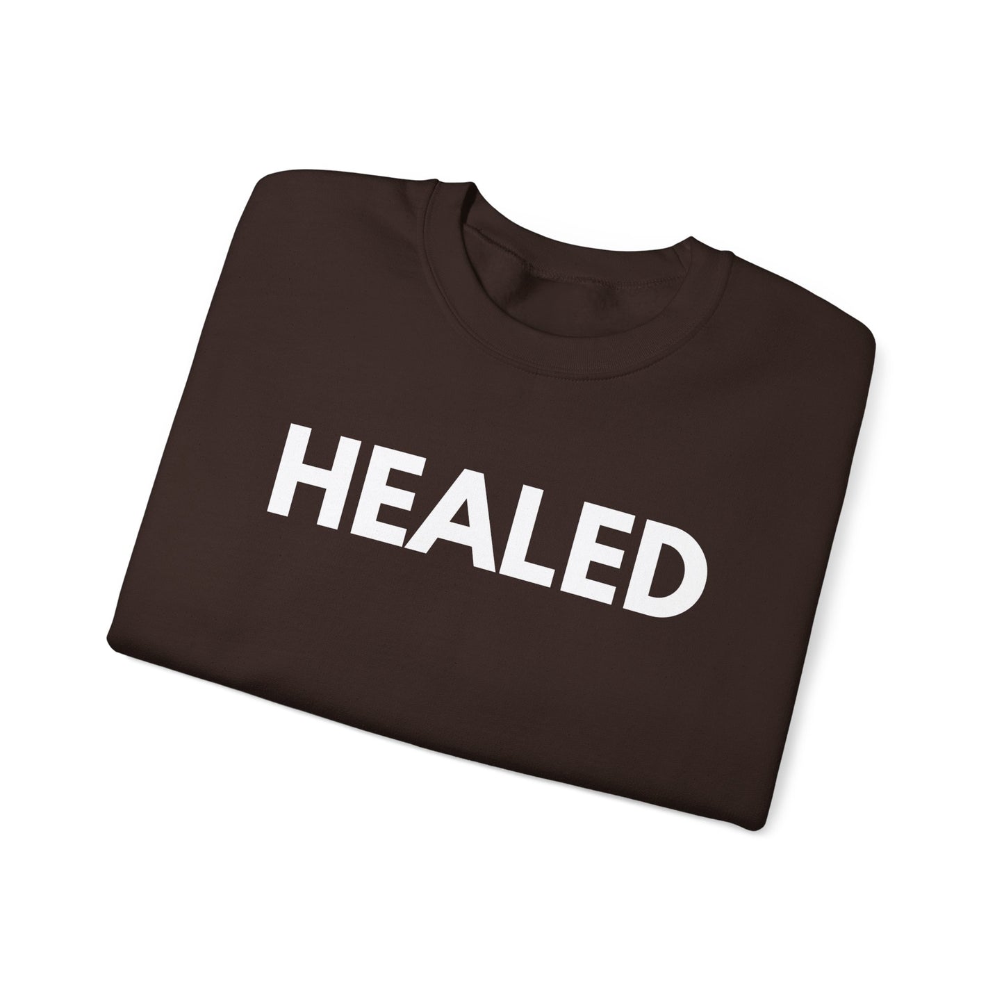 Healed Godly Unisex Heavy Blend™ Crewneck Sweatshirt - Perfect for Wellness and Self-Care