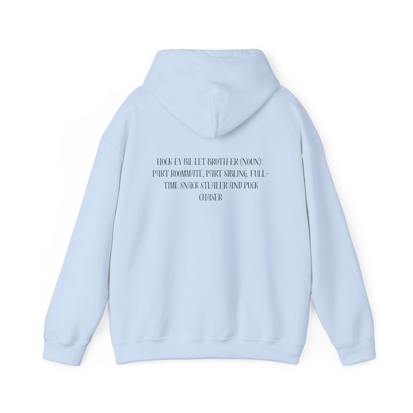 Hoodie - 'BILLET BRO.' with Sibling Definition for Comfort and Style