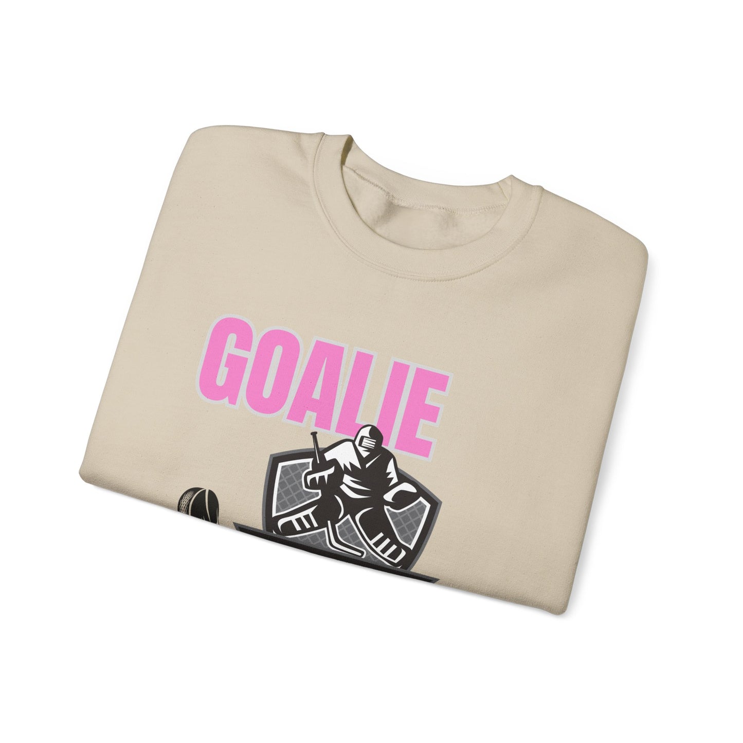 Goalie Mom Crewneck Sweatshirt | Cozy Hockey Apparel