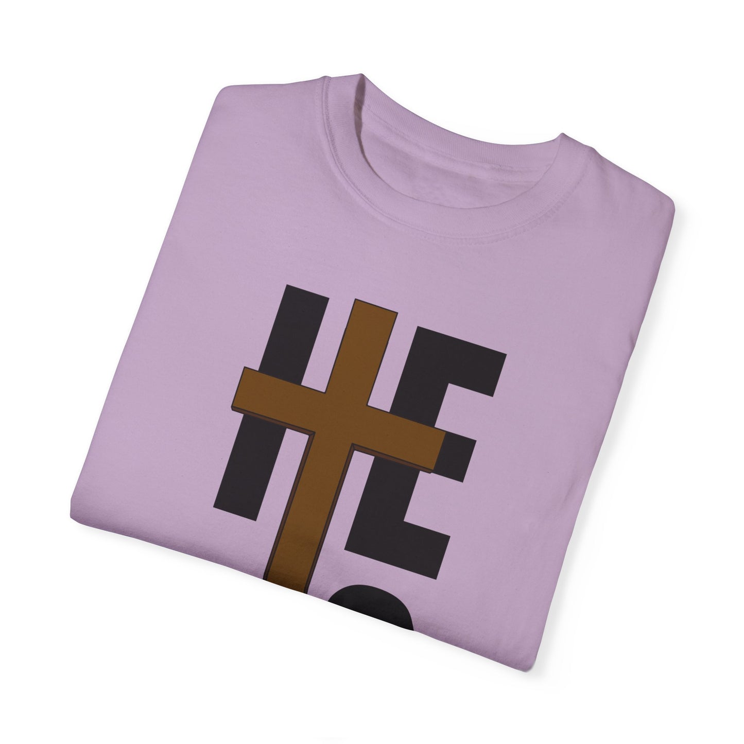 Christ is Risen Unisex Garment-Dyed T-Shirt - Faith-Based Tee