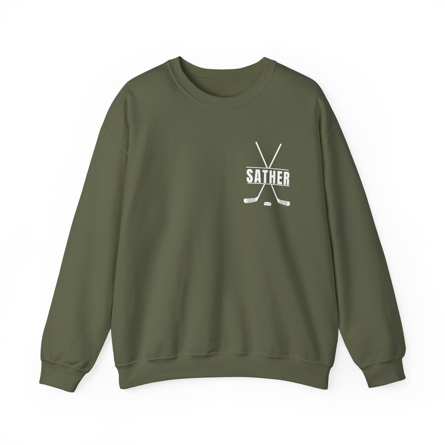 *** CUSTOM*** Unisex Heavy Blend™ Crewneck Sweatshirt - Hockey Rizz Up #47 Hockey Design