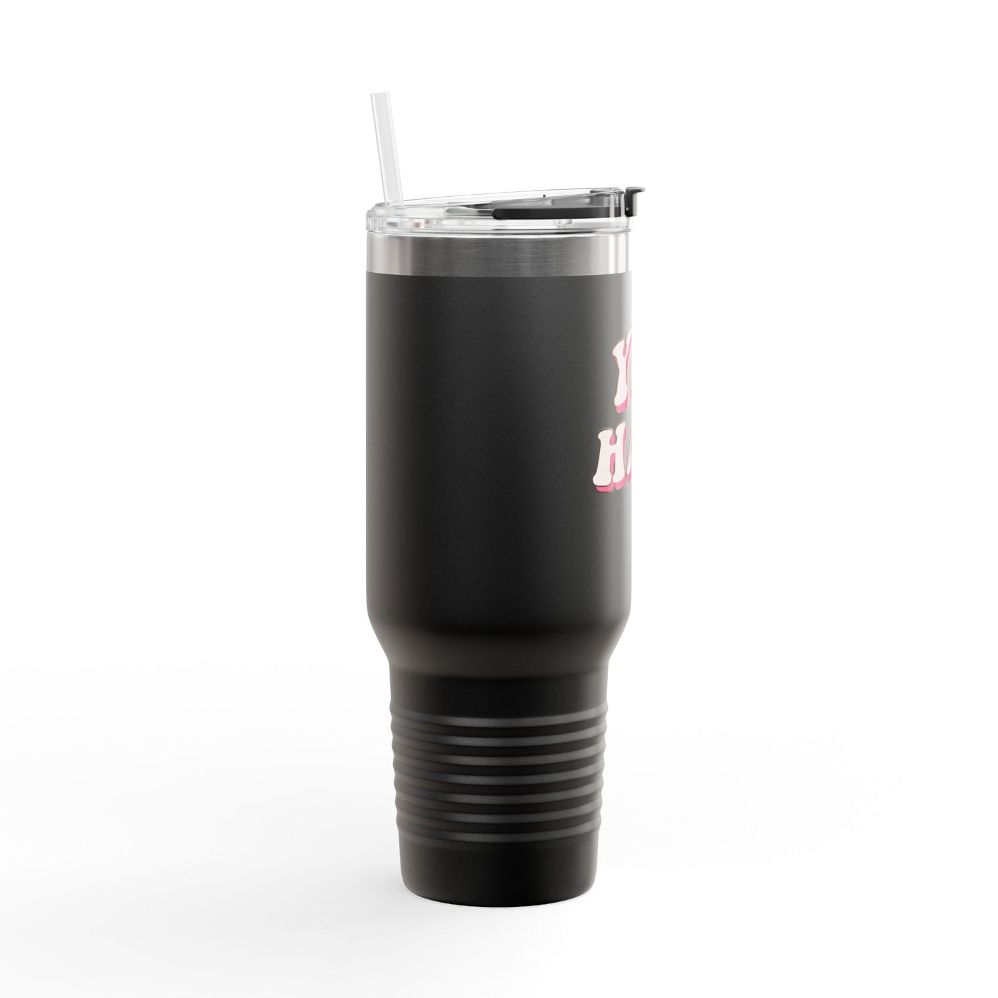 Yee Haw Insulated Travel Mug - 40oz Adventure Drinkware for Outdoor Enthusiasts