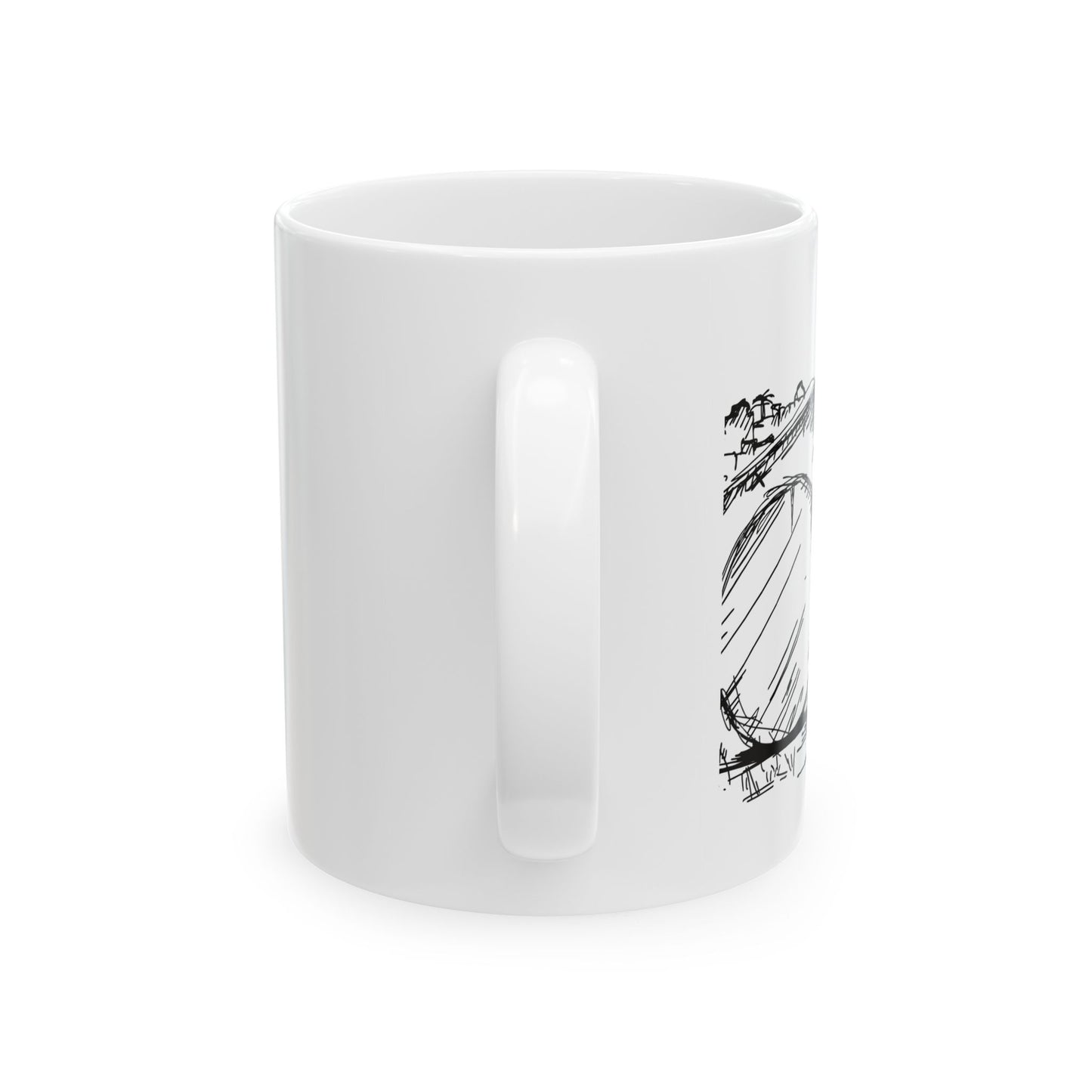 He is Risen - Ceramic Coffee Mug - 11oz & 15oz, Ideal Gift for Art Lovers