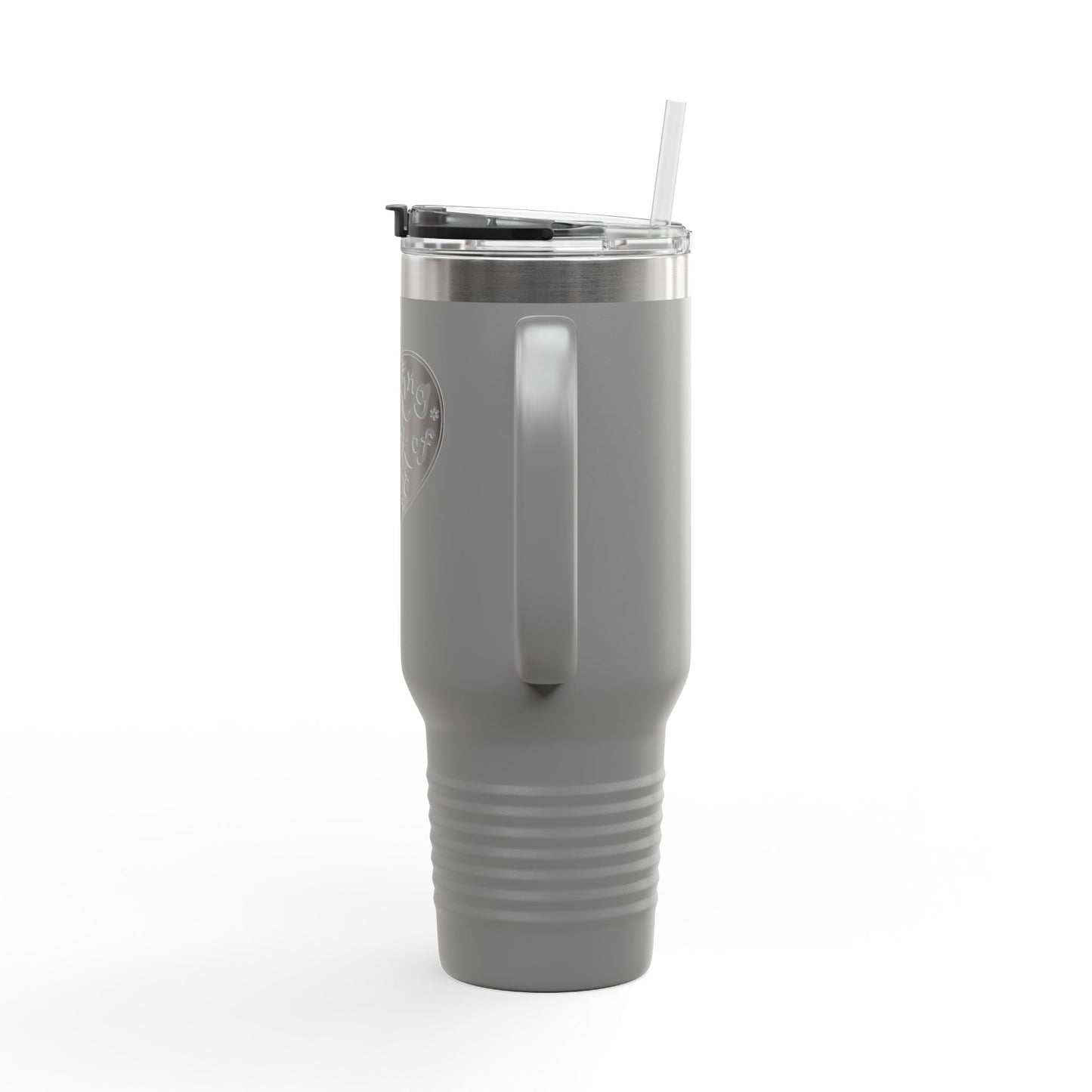 40oz Insulated Travel Mug – Teaching is a Work of Heart