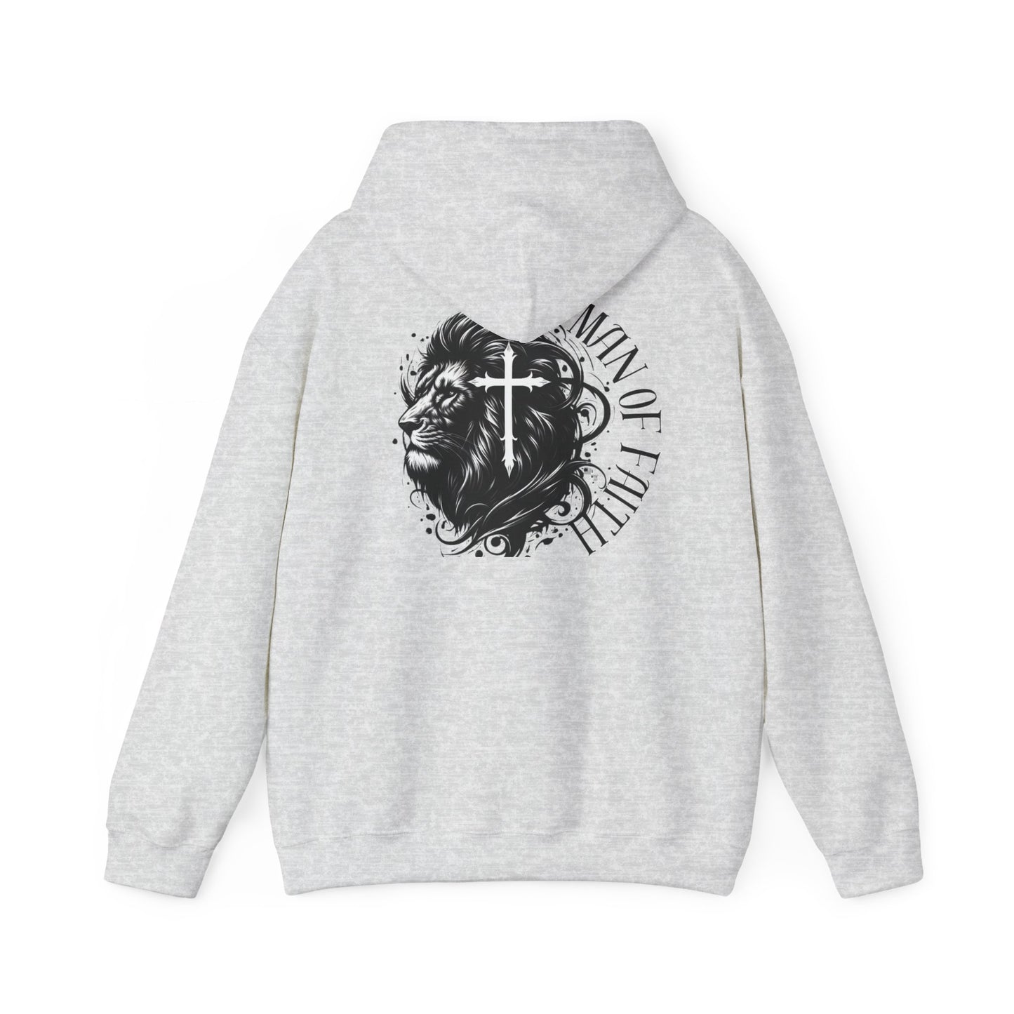 Faith-Inspired Man Of Faith Design Unisex Heavy Blend™ Hoodie