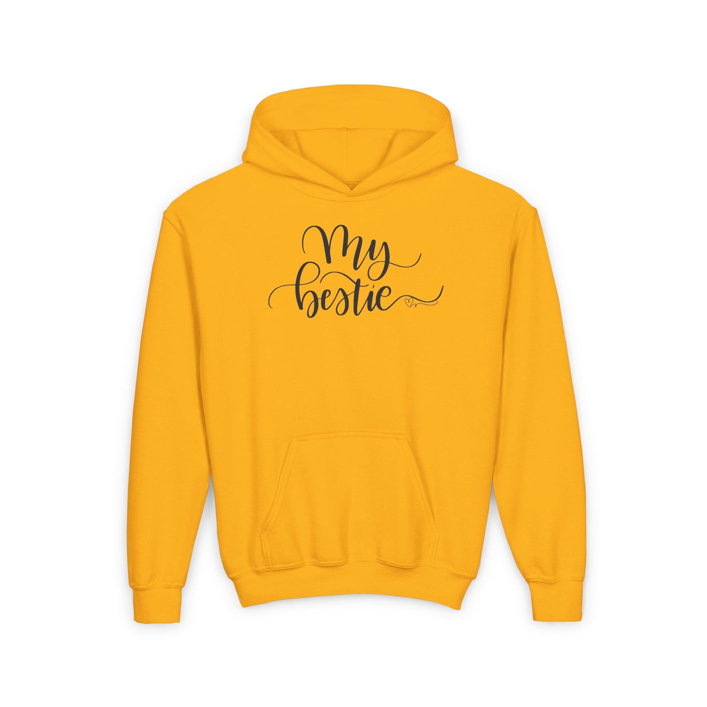 Youth 'My Bestie' Heavy Blend Hoodie - Perfect for Friends & Celebrations