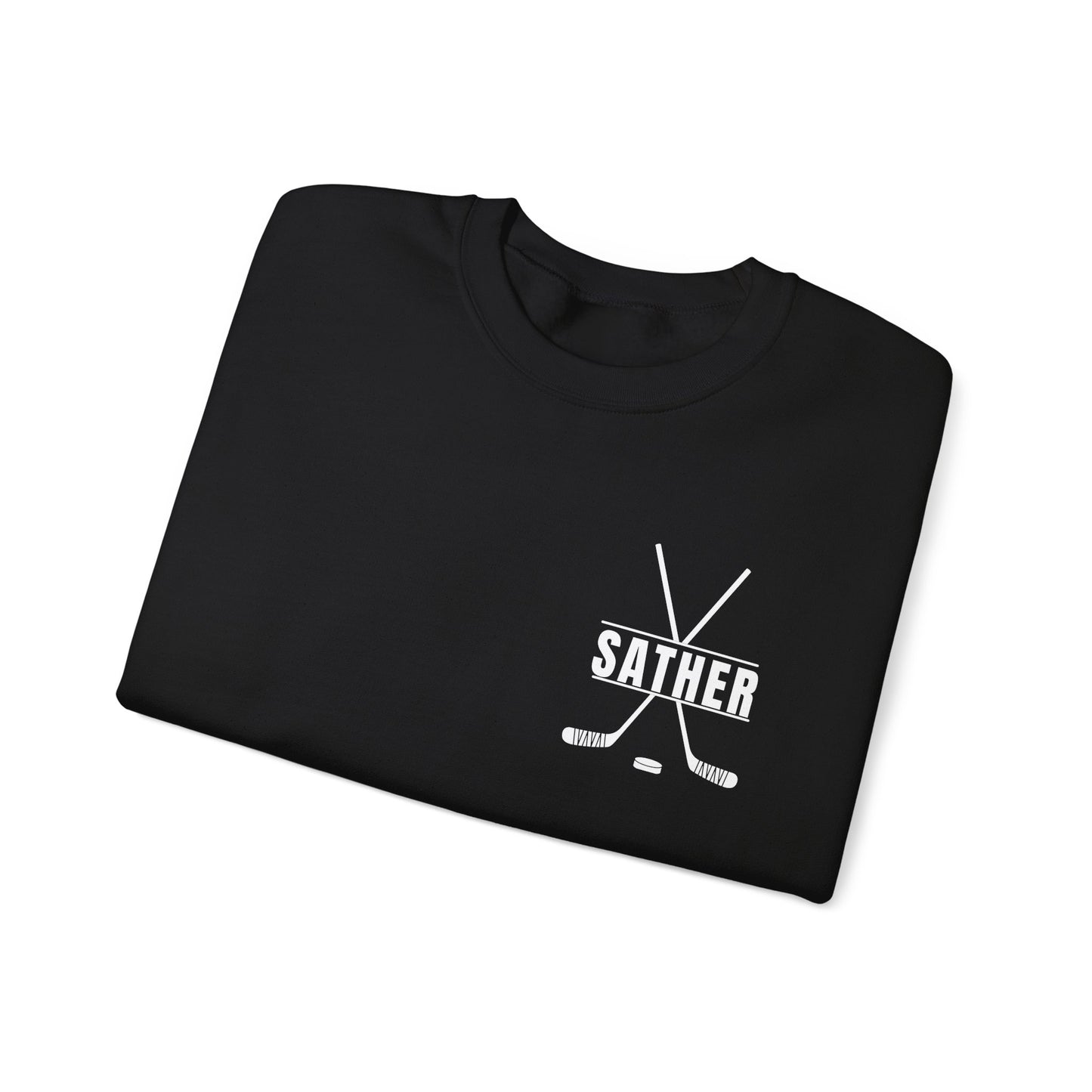 *** CUSTOM*** Unisex Heavy Blend™ Crewneck Sweatshirt - Hockey Rizz Up #47 Hockey Design