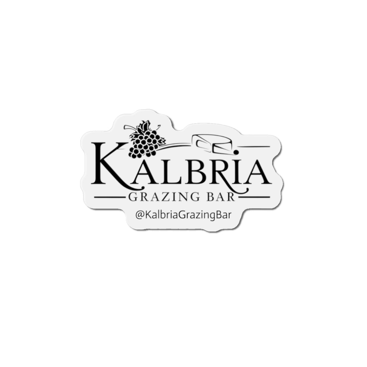 ***CUSTOM*** Kalbria Grazing Bar Die-Cut Magnet