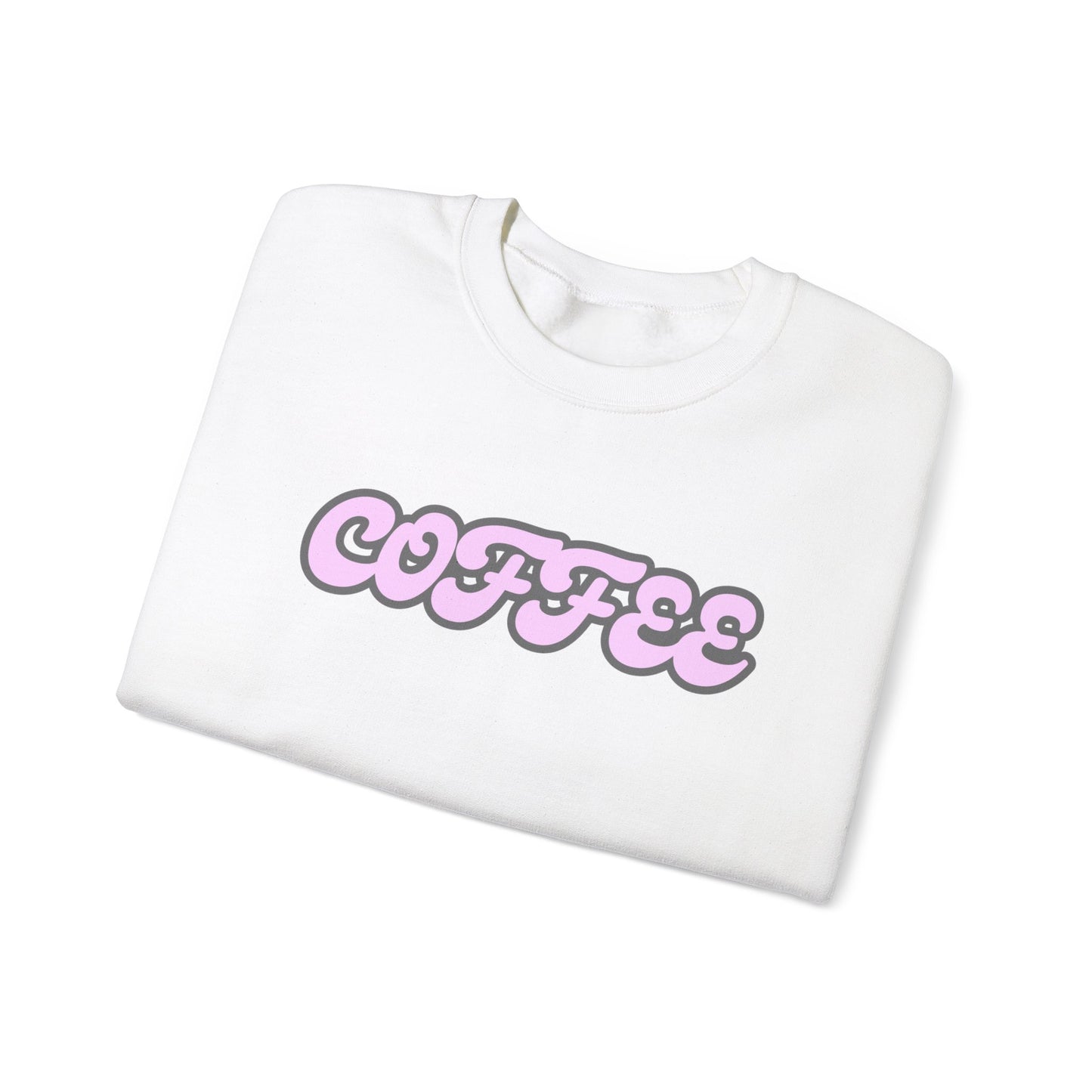 Coffee Lover pink ink - Unisex Crewneck Sweatshirt | Cozy & Stylish Apparel