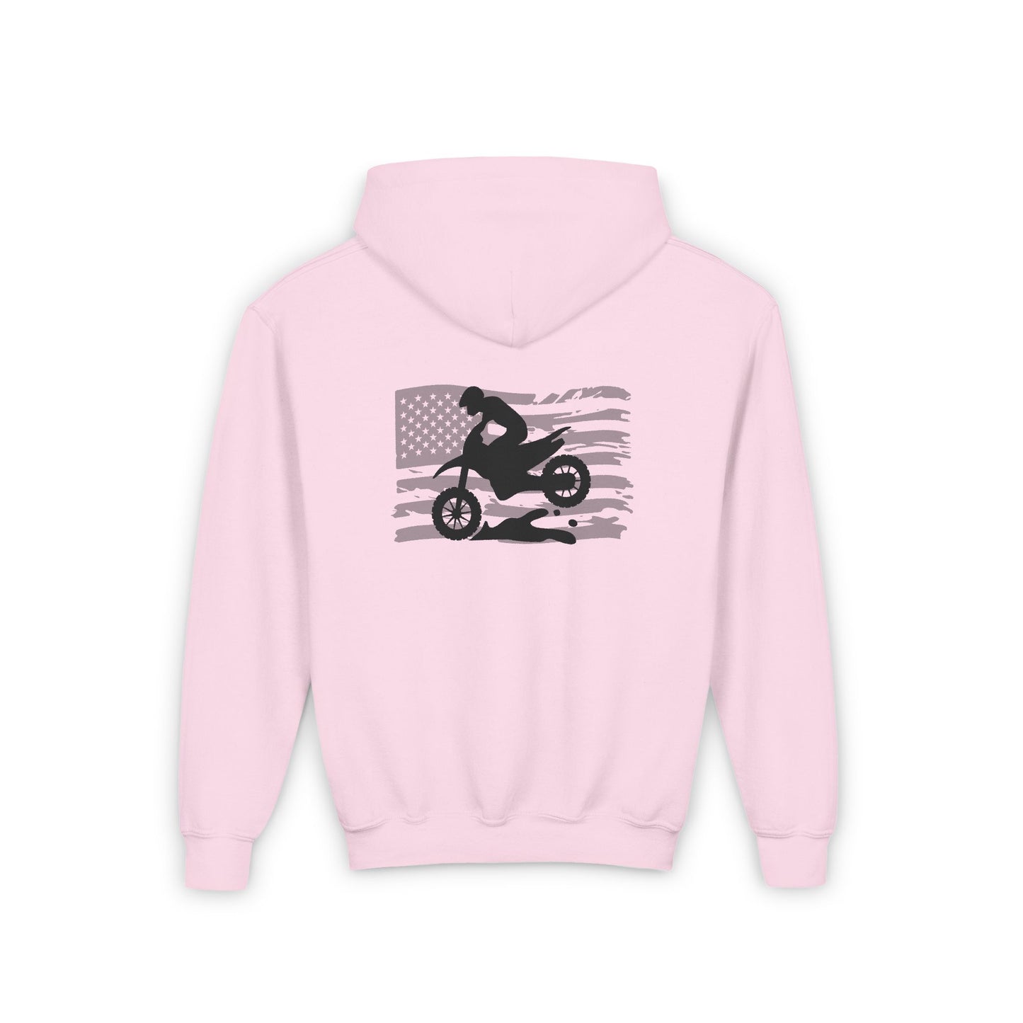 Youth Race Motocross Hoodie - Perfect for Young Riders & Racing Fans