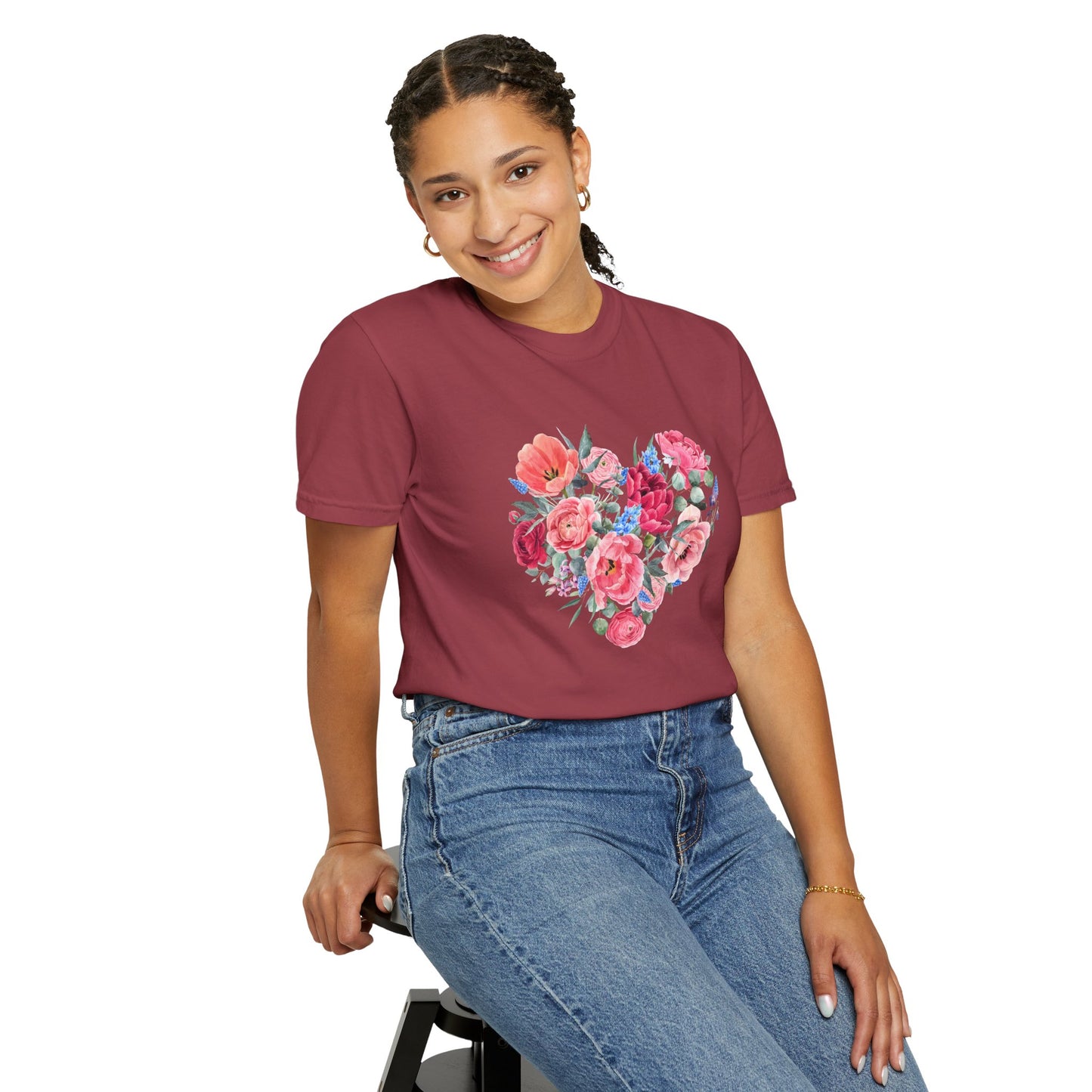 Floral Heart T-Shirt