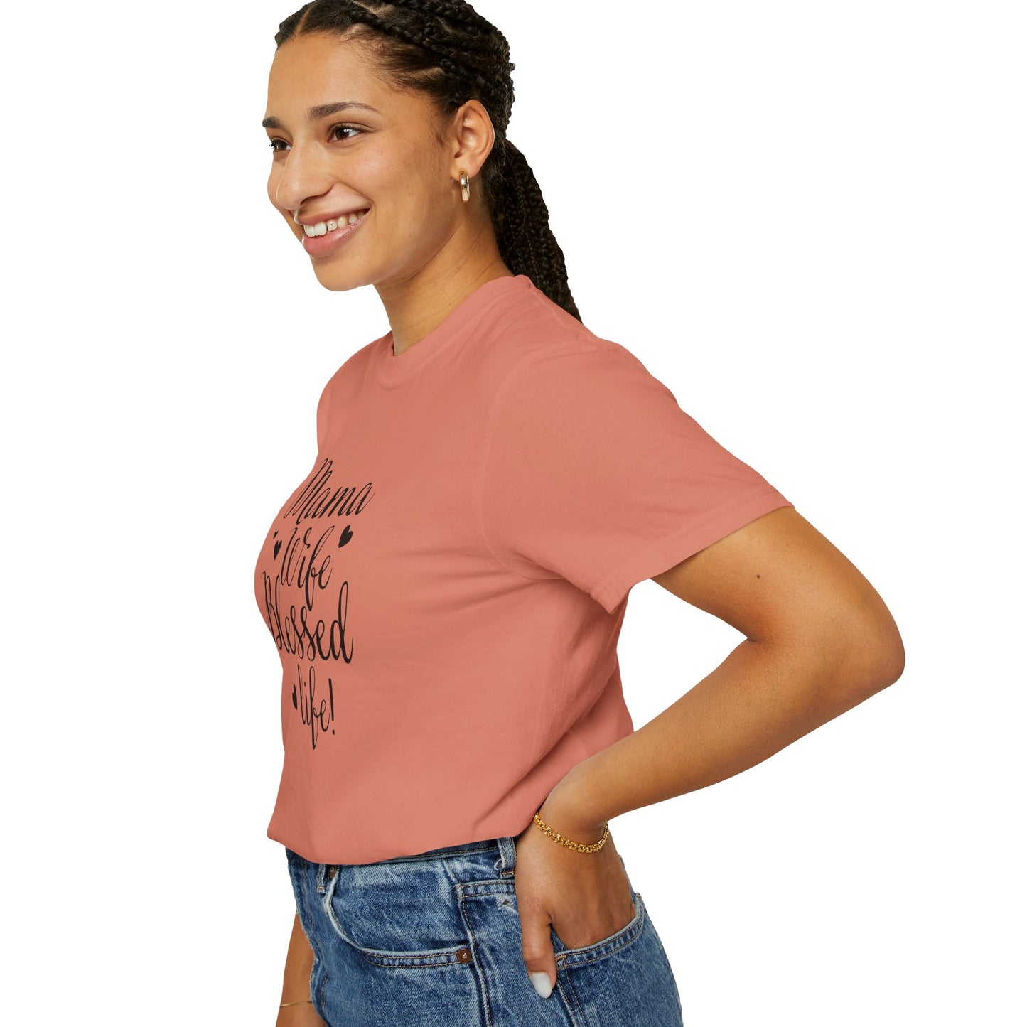 Mama Wife Blessed Life T-Shirt