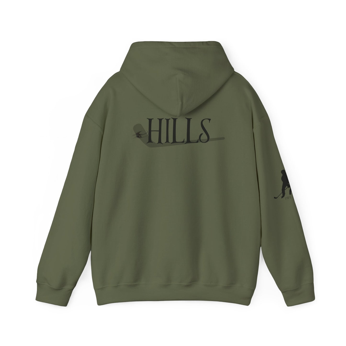* Custom * Hockey Papa Hooded Sweatshirt - Unisex Heavy Blend