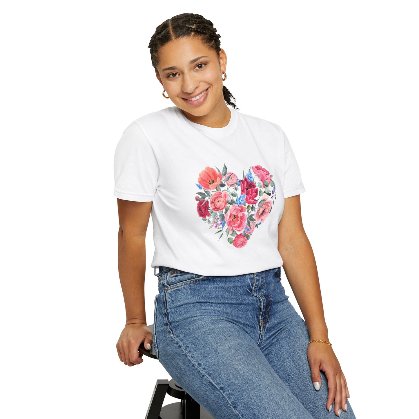 Floral Heart T-Shirt