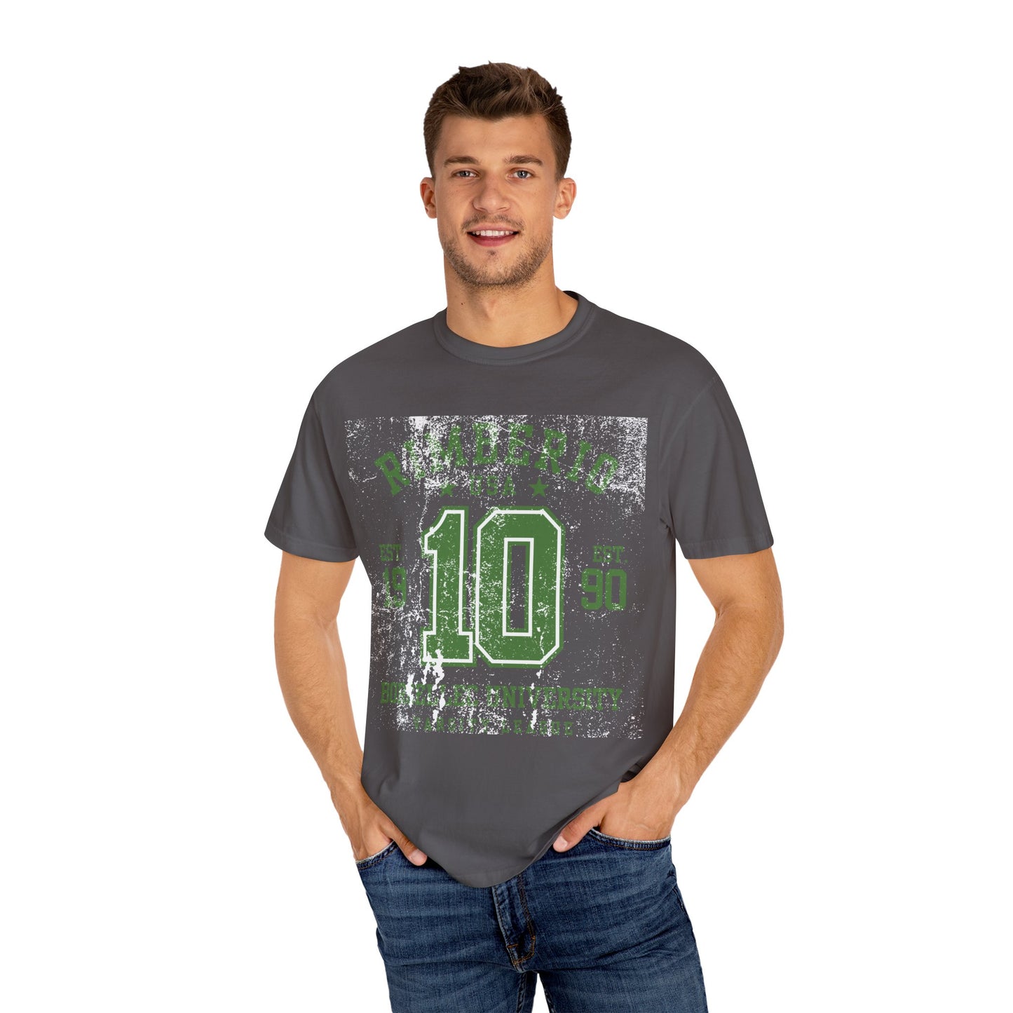 Vintage Varsity T-Shirt - RIMEERIO 10 BORELLEC UNIVERSITY Unisex