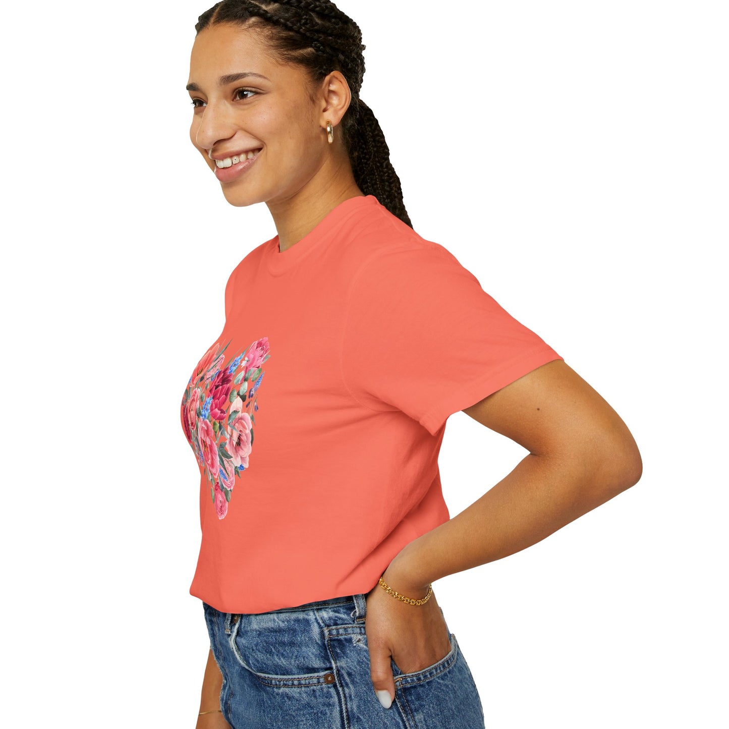 Floral Heart T-Shirt