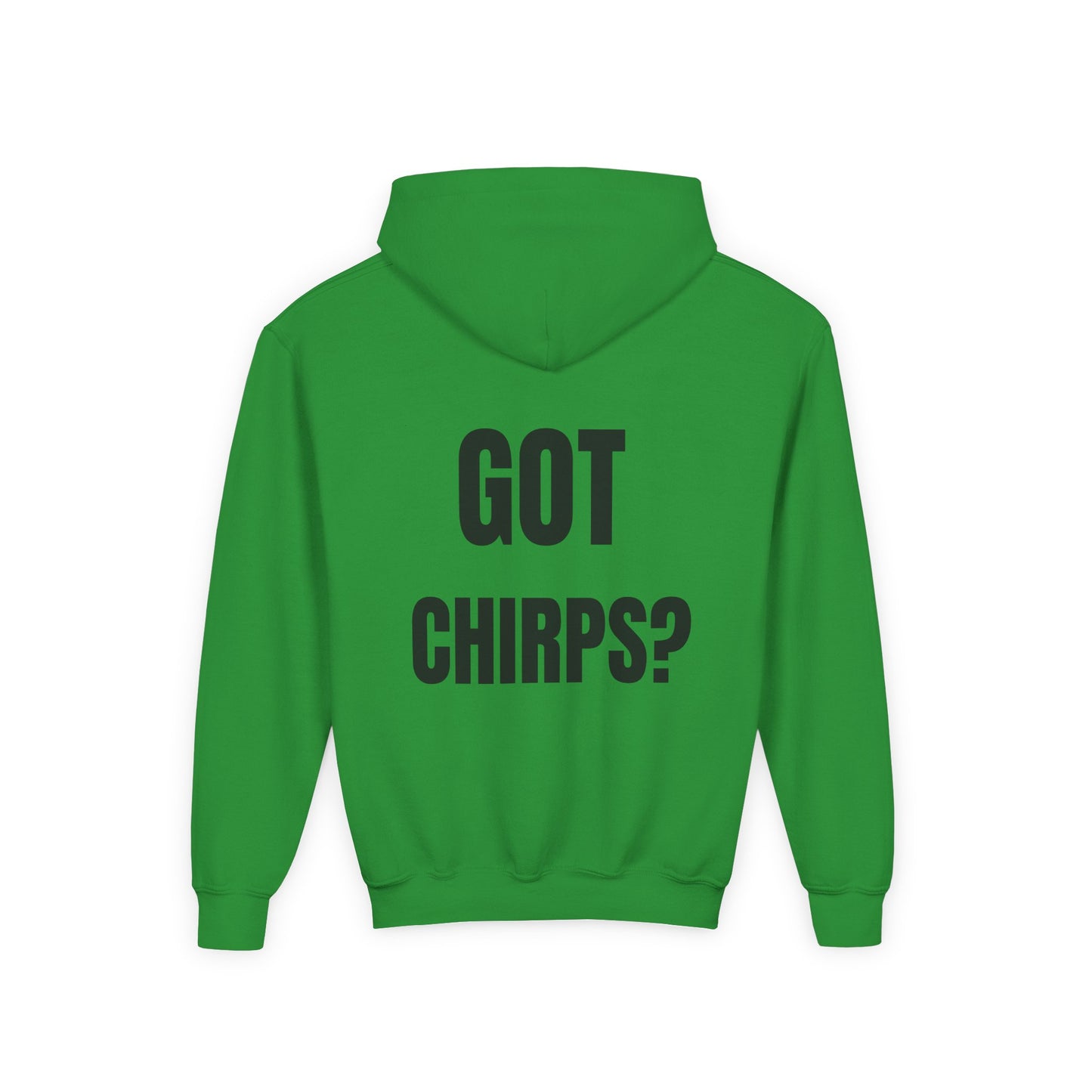 Youth Hockey Hooded Sweatshirt - "Got Chirps?" Fun and Comfy Casual Wear