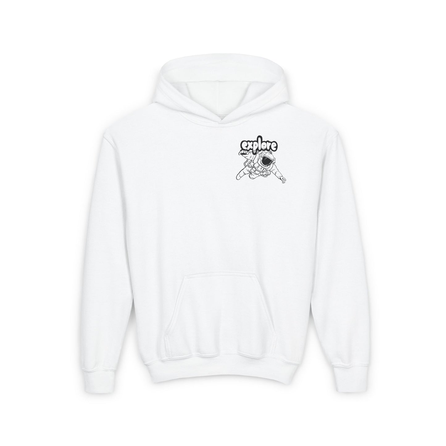 Youth Explore Space Hoodie - Adventure & Imagination Inspired