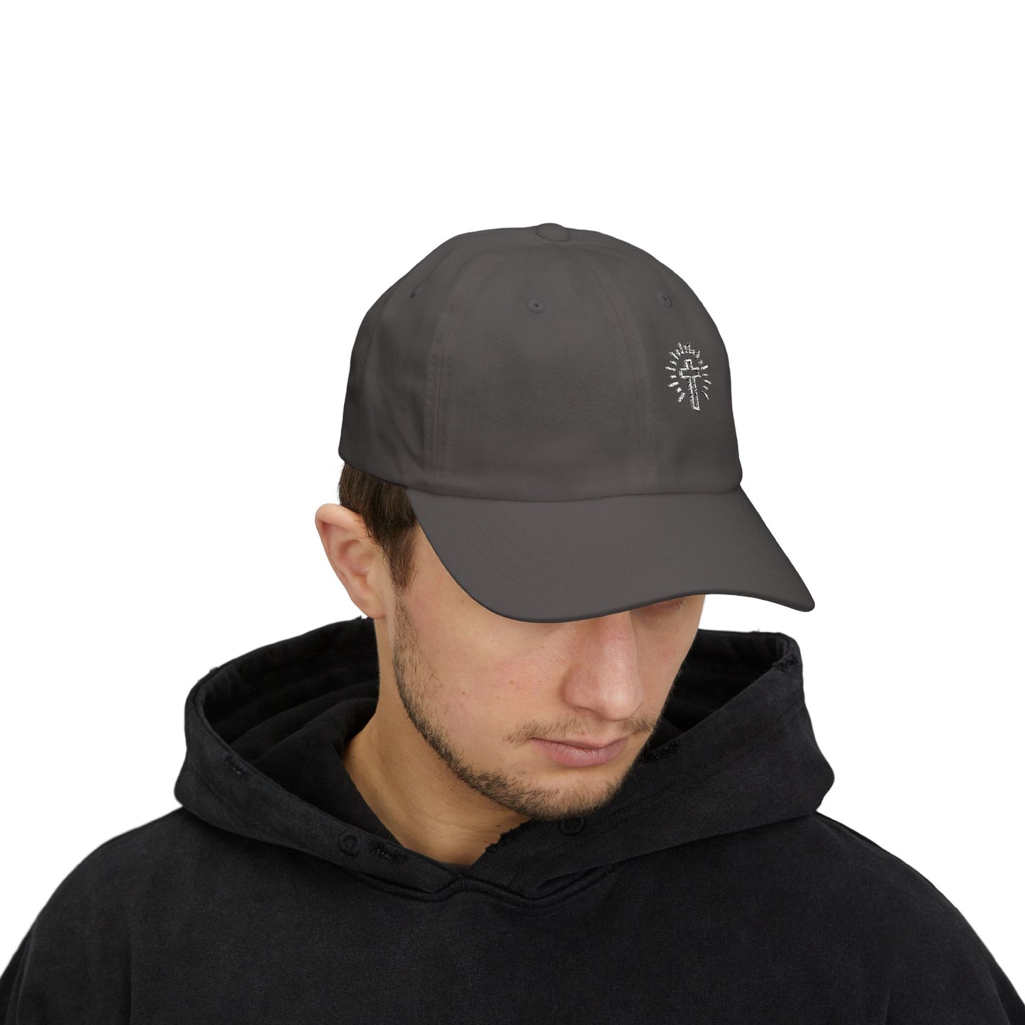 Inspirational Classic Cap with Cross Design