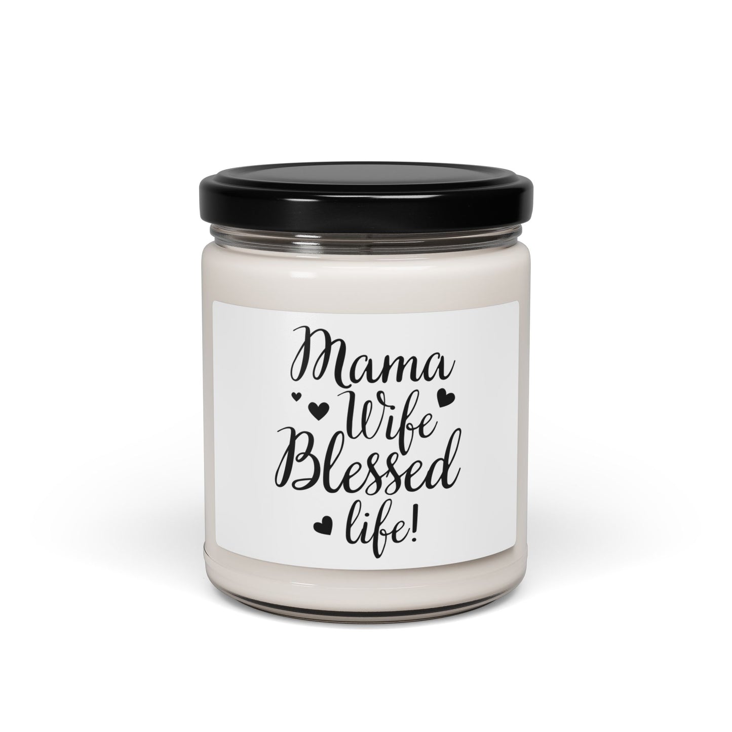 Mama Wife Blessed Soy Candle – 9oz Scented Candle for Home Relaxation & Gift Giving