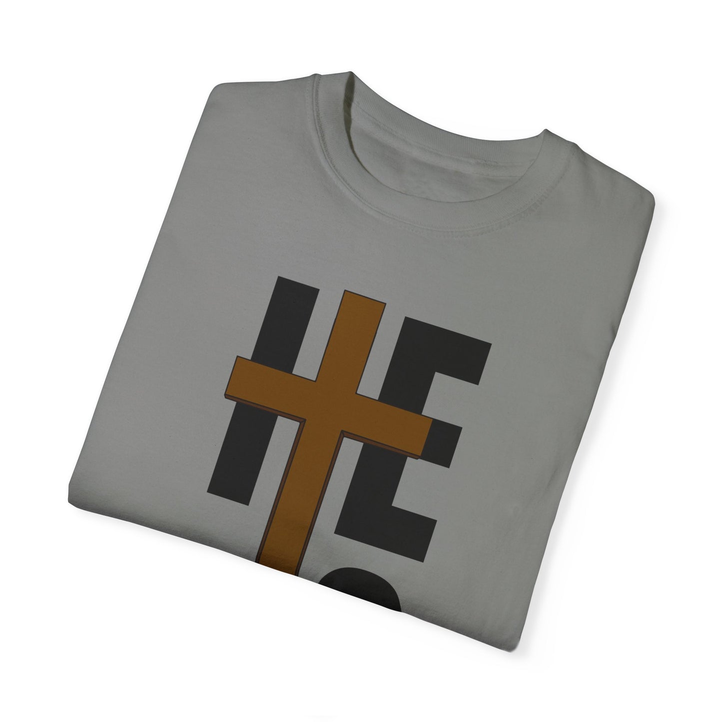 Christ is Risen Unisex Garment-Dyed T-Shirt - Faith-Based Tee