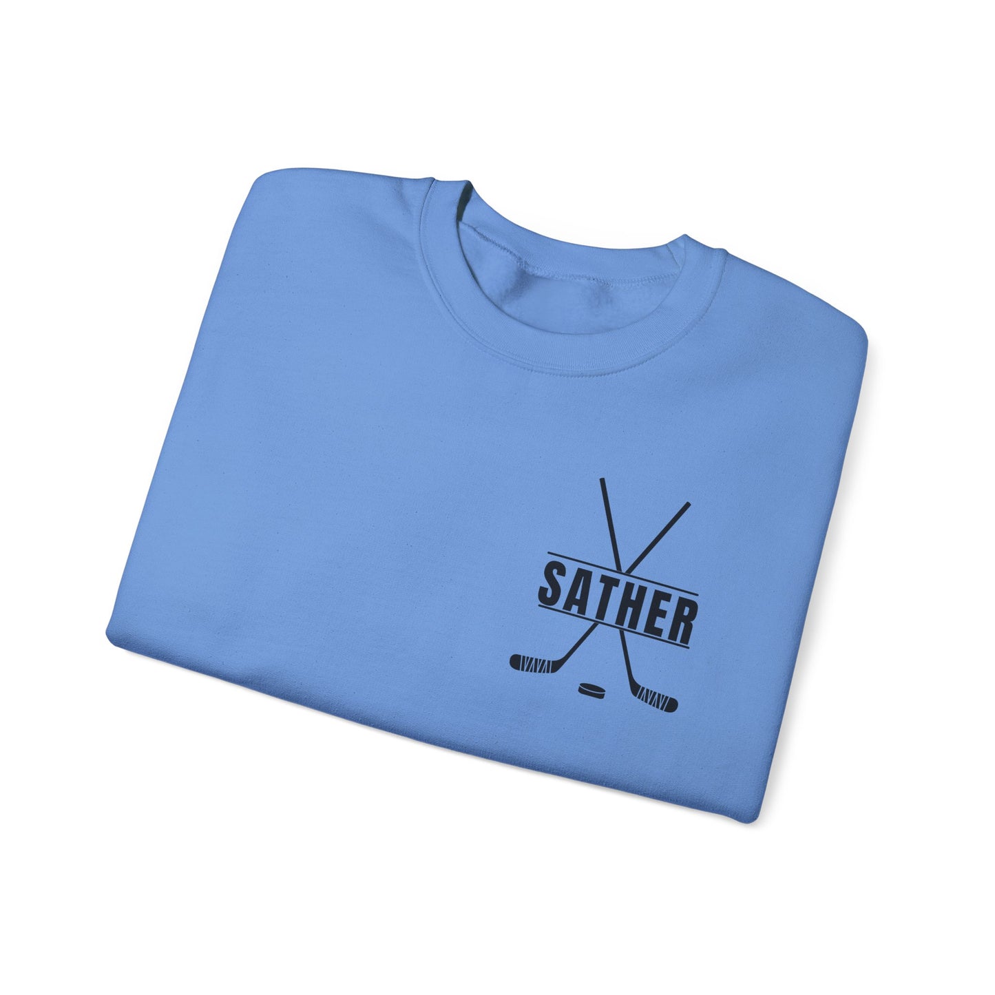 *** CUSTOM *** Unisex Heavy Blend™ Crewneck with Hockey Rizz Up Design
