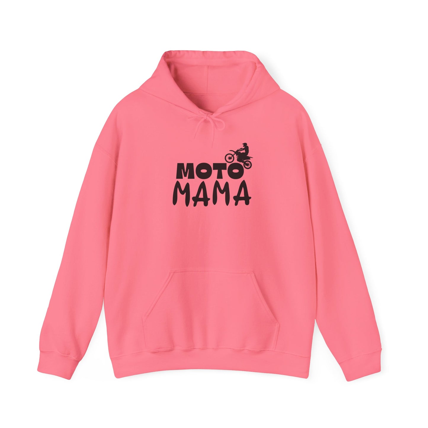 Moto Mama Hoodie | Unisex Heavy Blend Sweatshirt | Perfect for Motorcycle Enthusiasts
