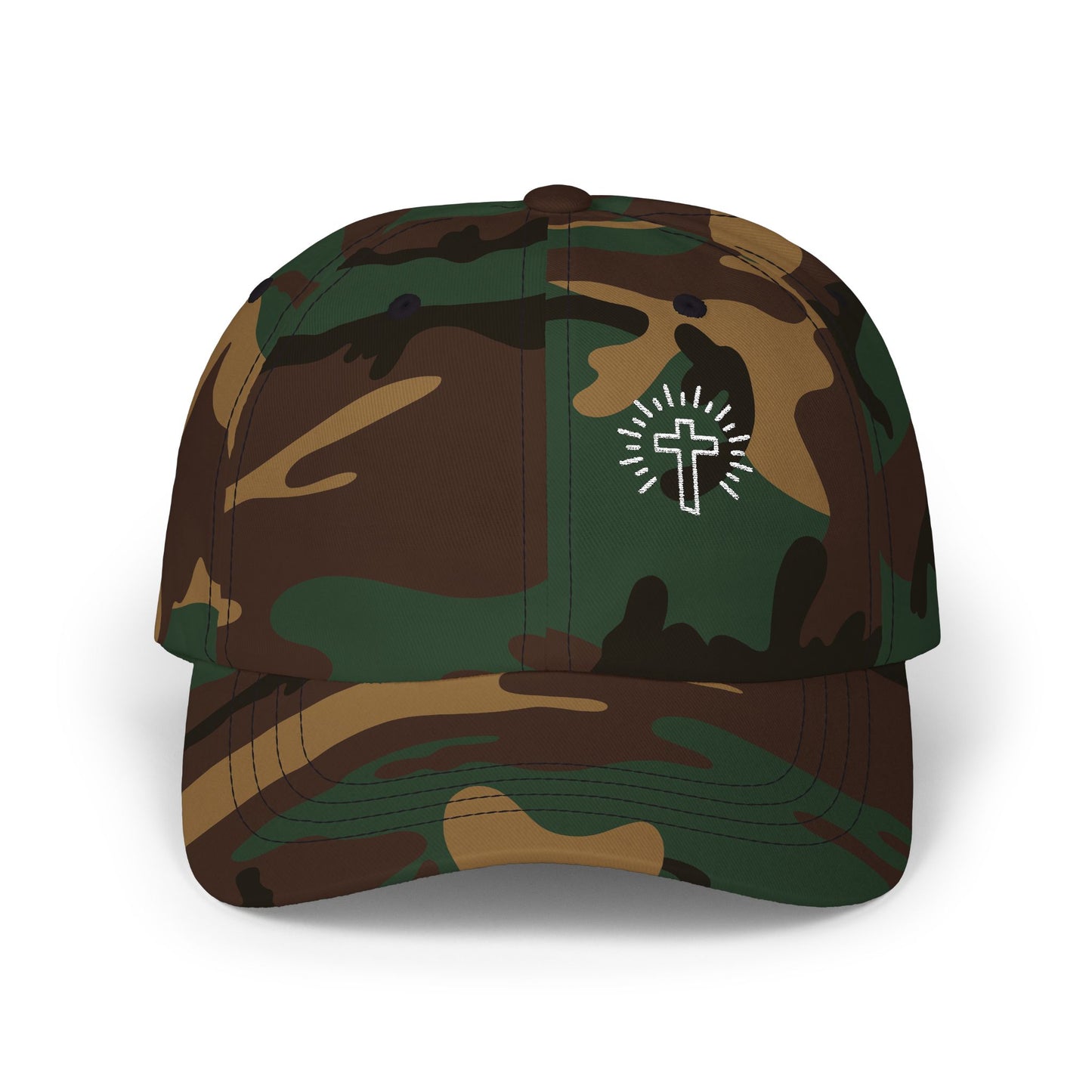 Inspirational Classic Cap with Cross Design